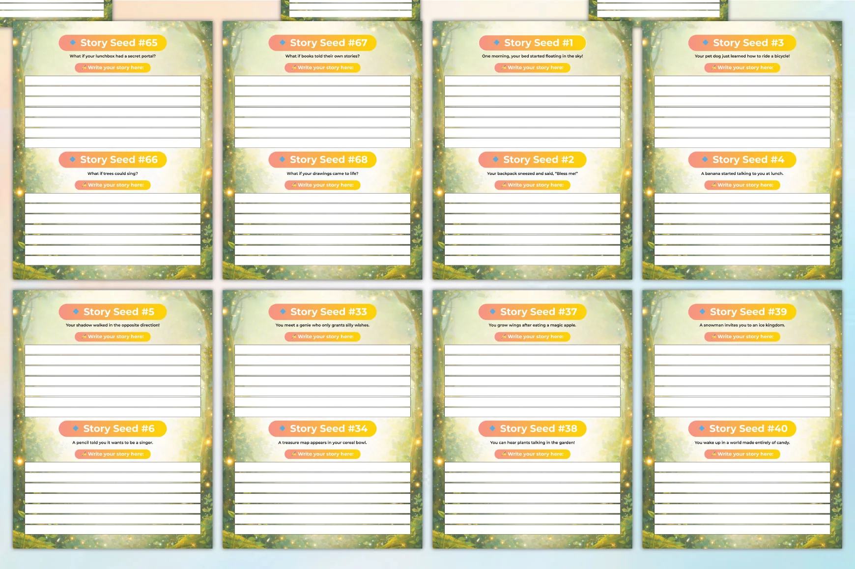 Story Seeds Kids Planner - Image 8