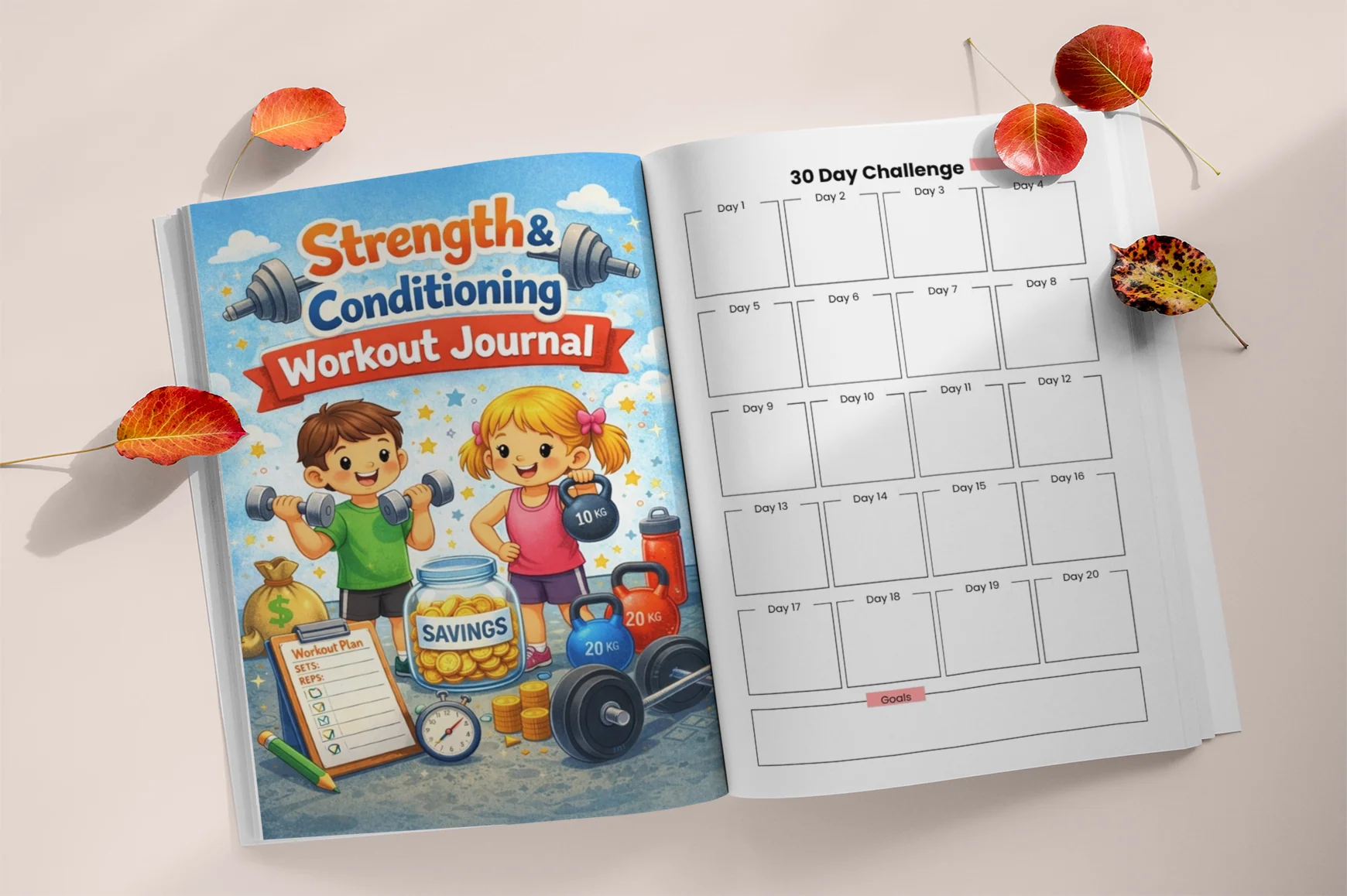Strength Conditioning Workout Journal - Image 2