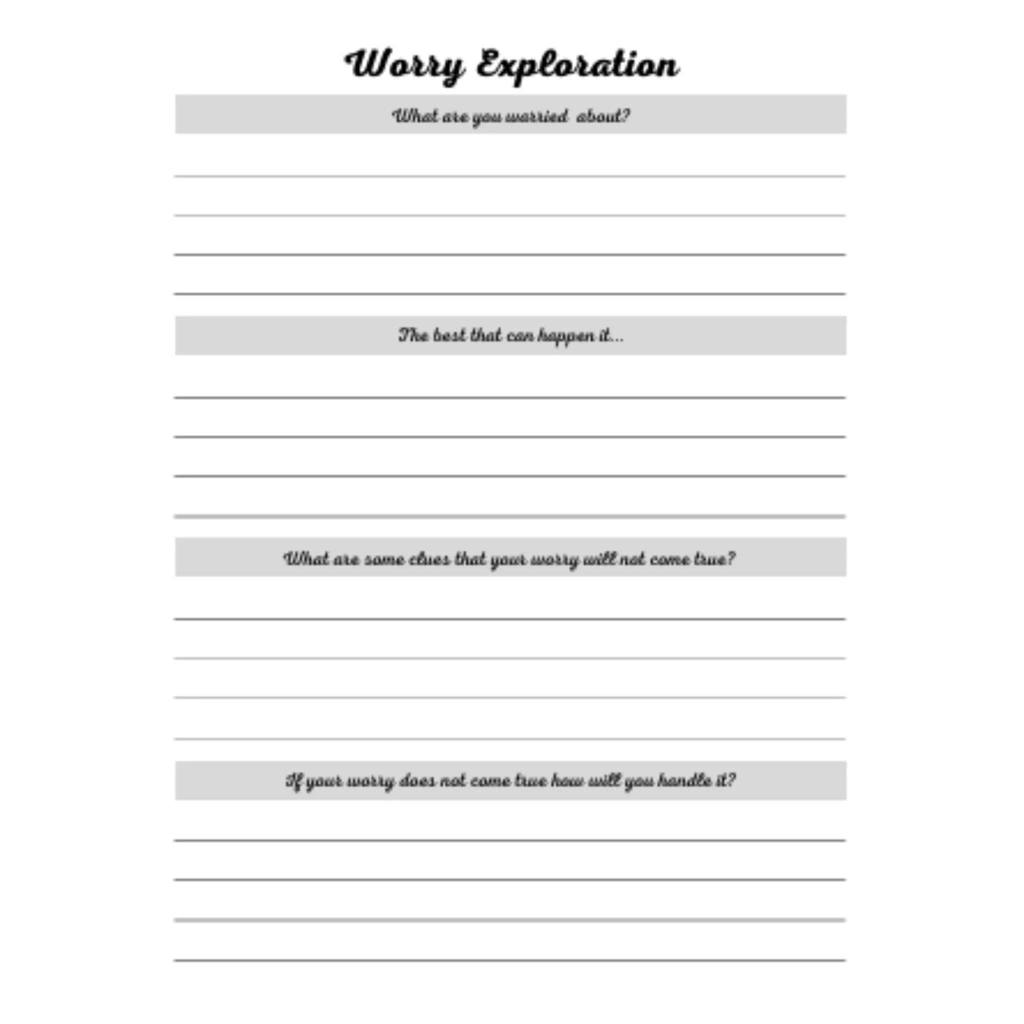 Stress Processing Journal Bundle - Image 2