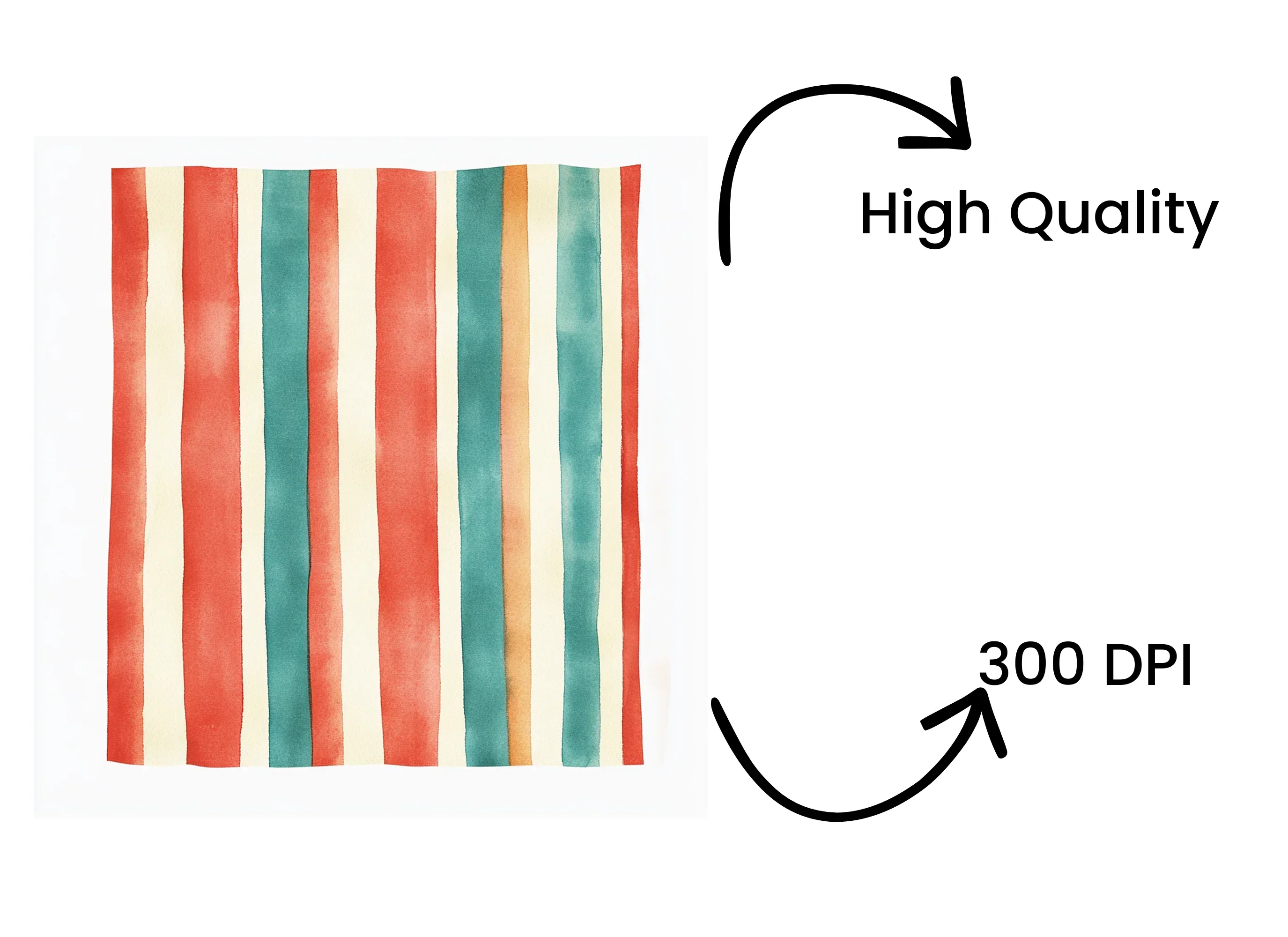 Striped Background Clipart Bundle - Image 4