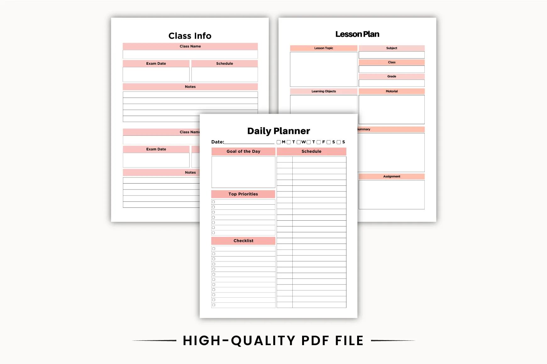 Student Study Planner for Effective Time Management - Image 3