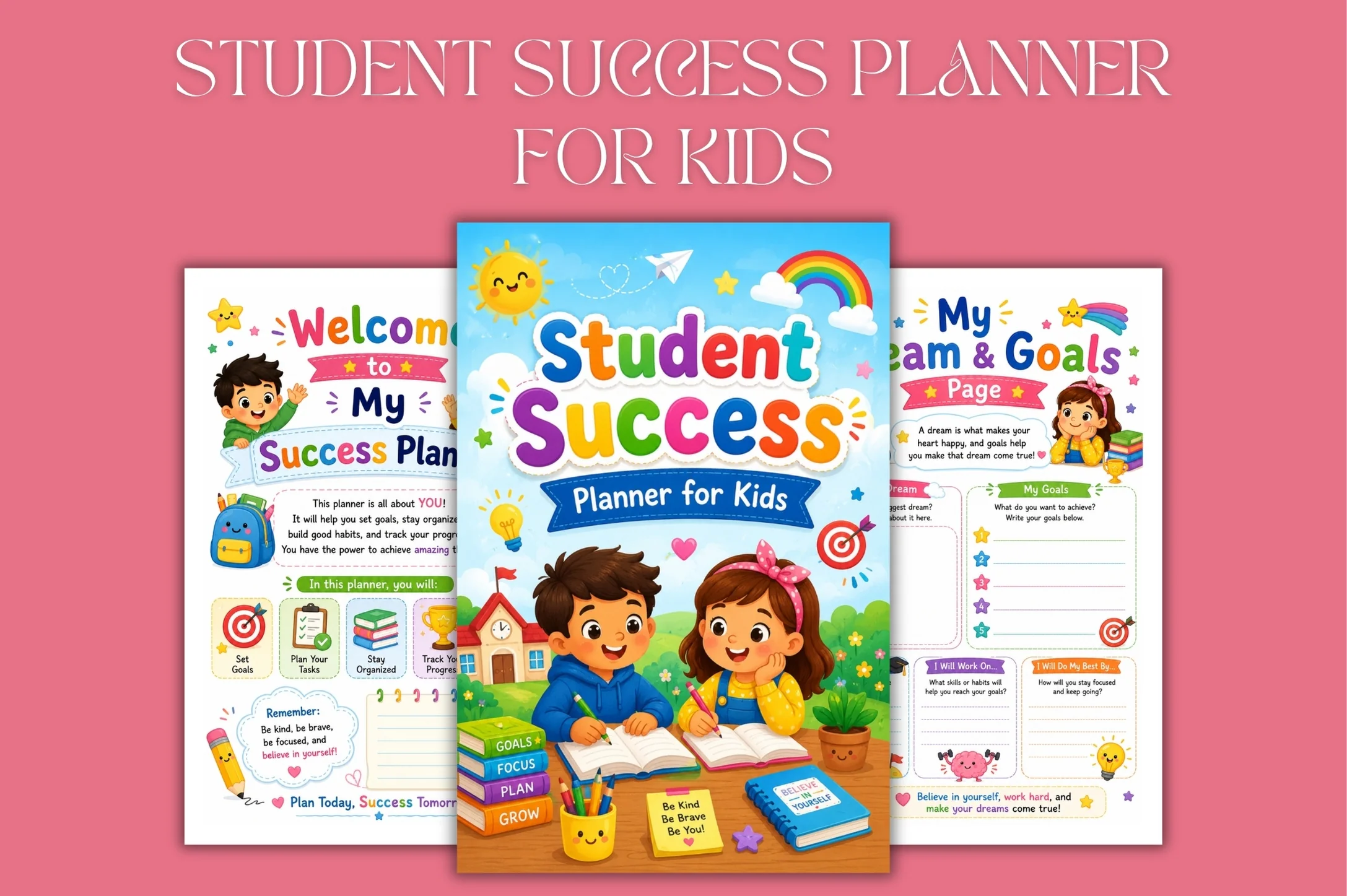 Student Success For Kids Planner - Image 3