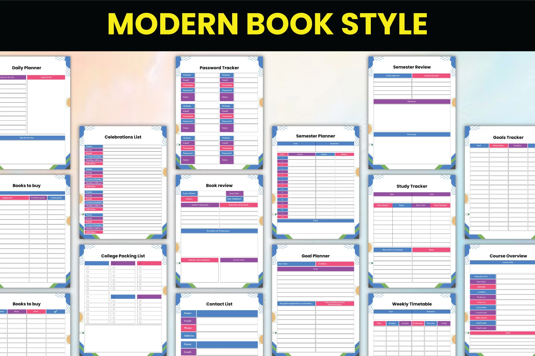 Student Success Method Planner - Image 4