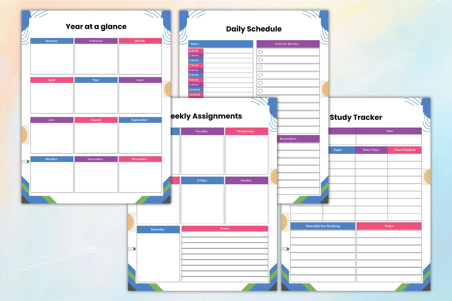 Student Success Method Planner - Image 6