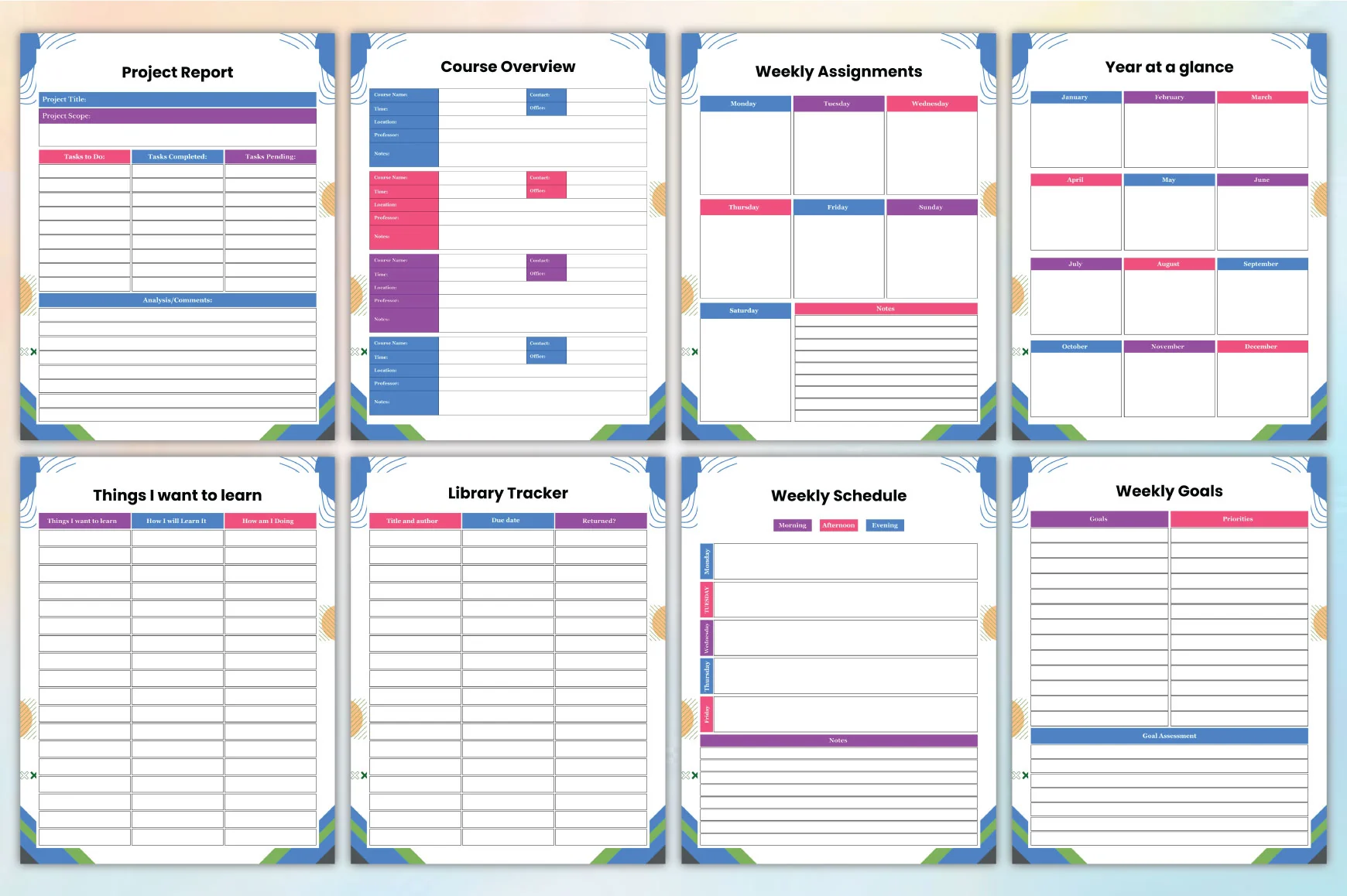 Student Success Method Planner - Image 8