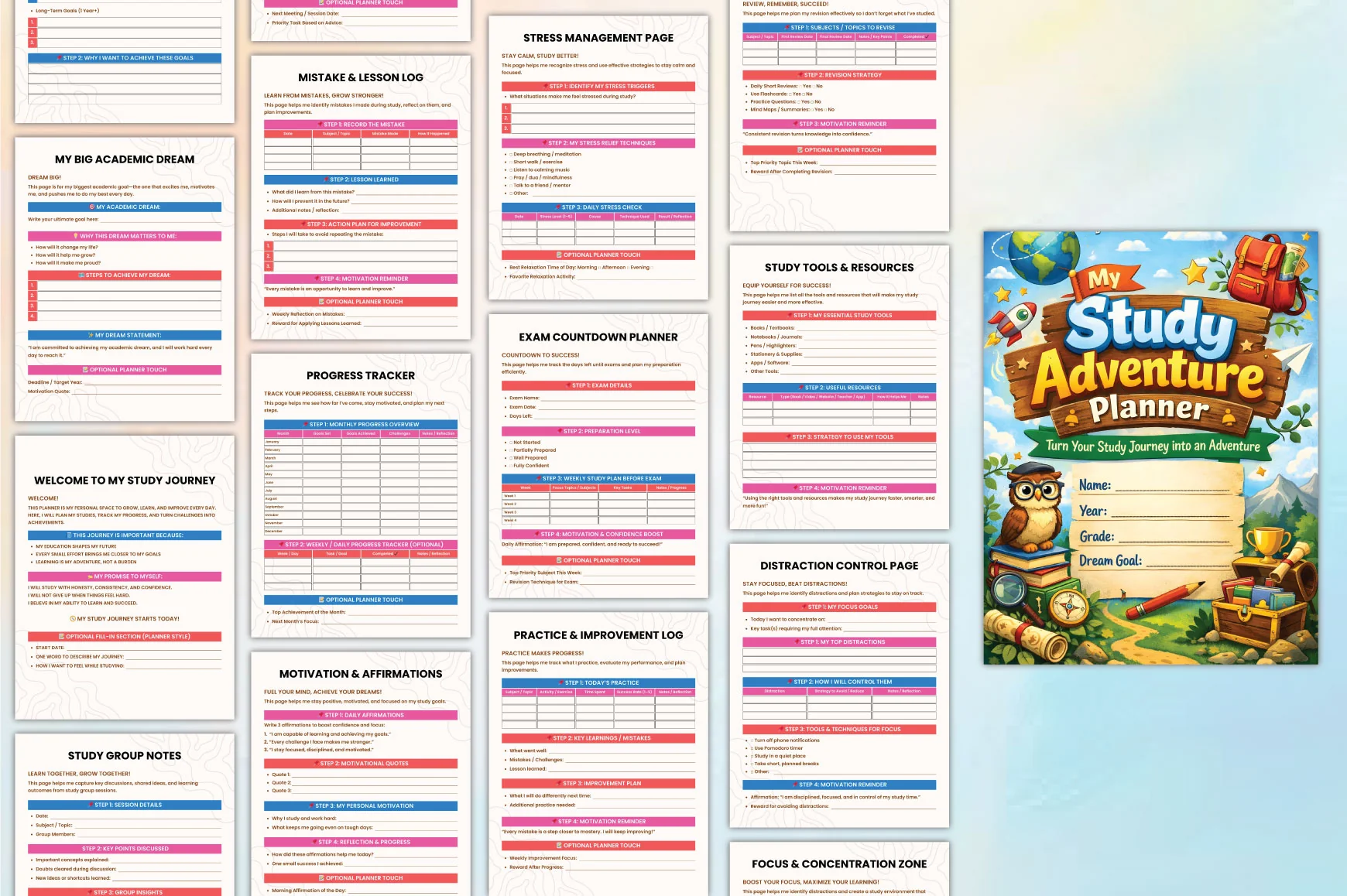 Study Adventure Planner - Image 3