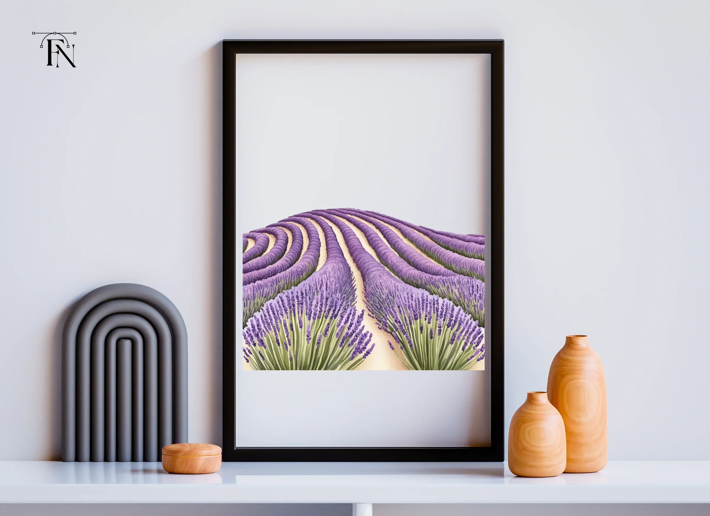 Stunning Lavender Field Clipart Bundle - Image 3