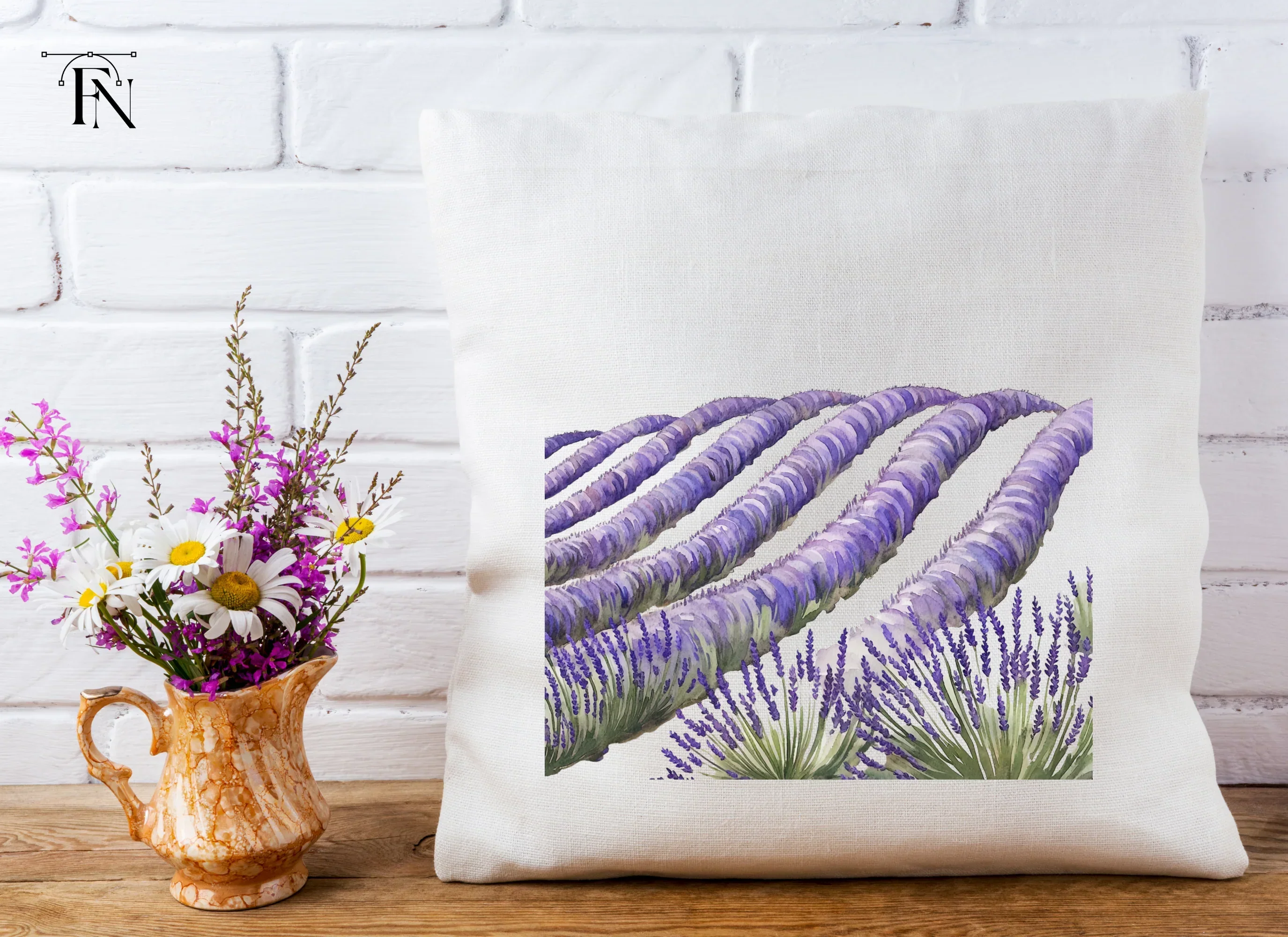 Stunning Lavender Field Clipart Bundle - Image 4
