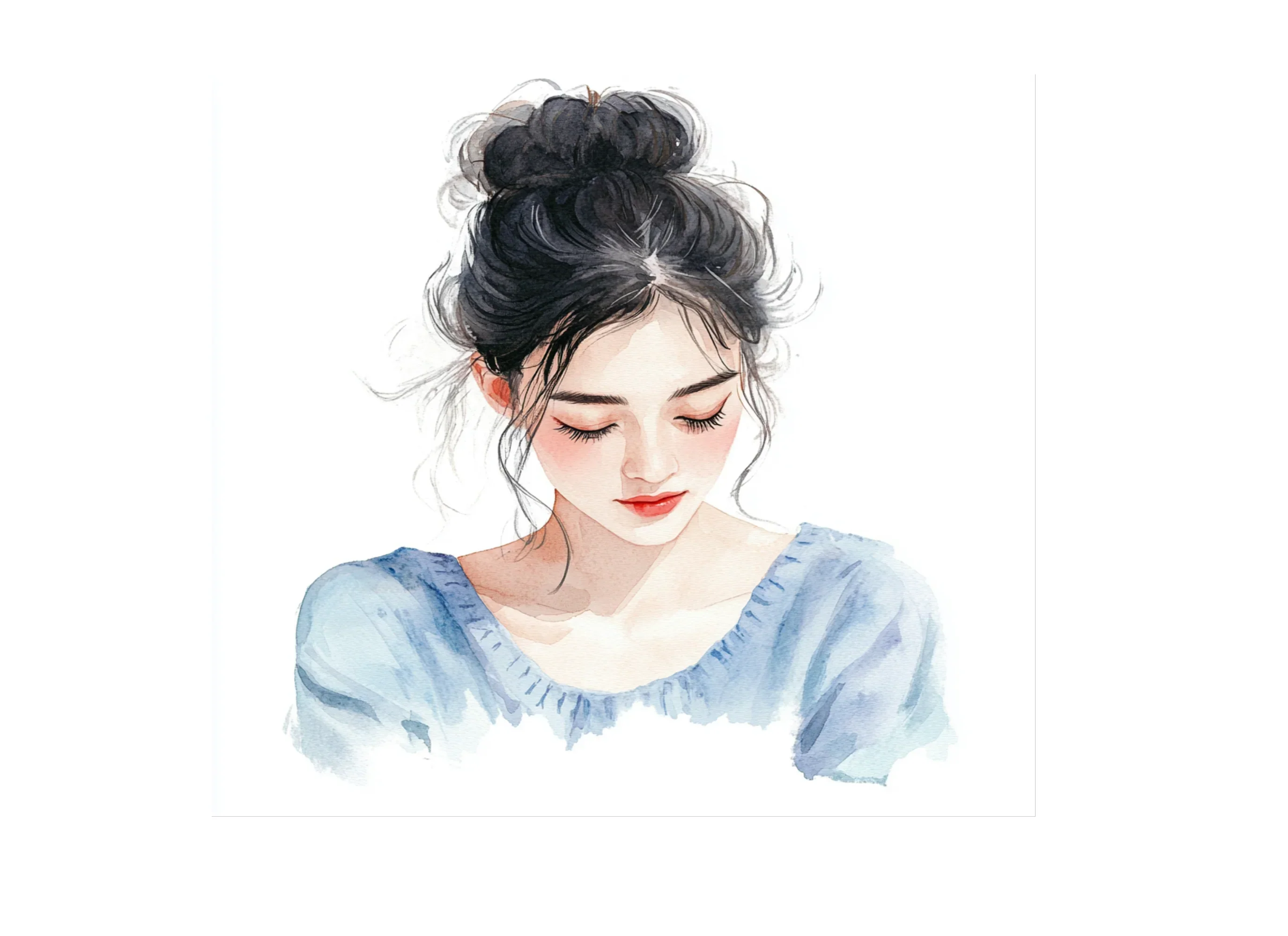 Stylish Girls Portrait Clipart Bundle - Image 2