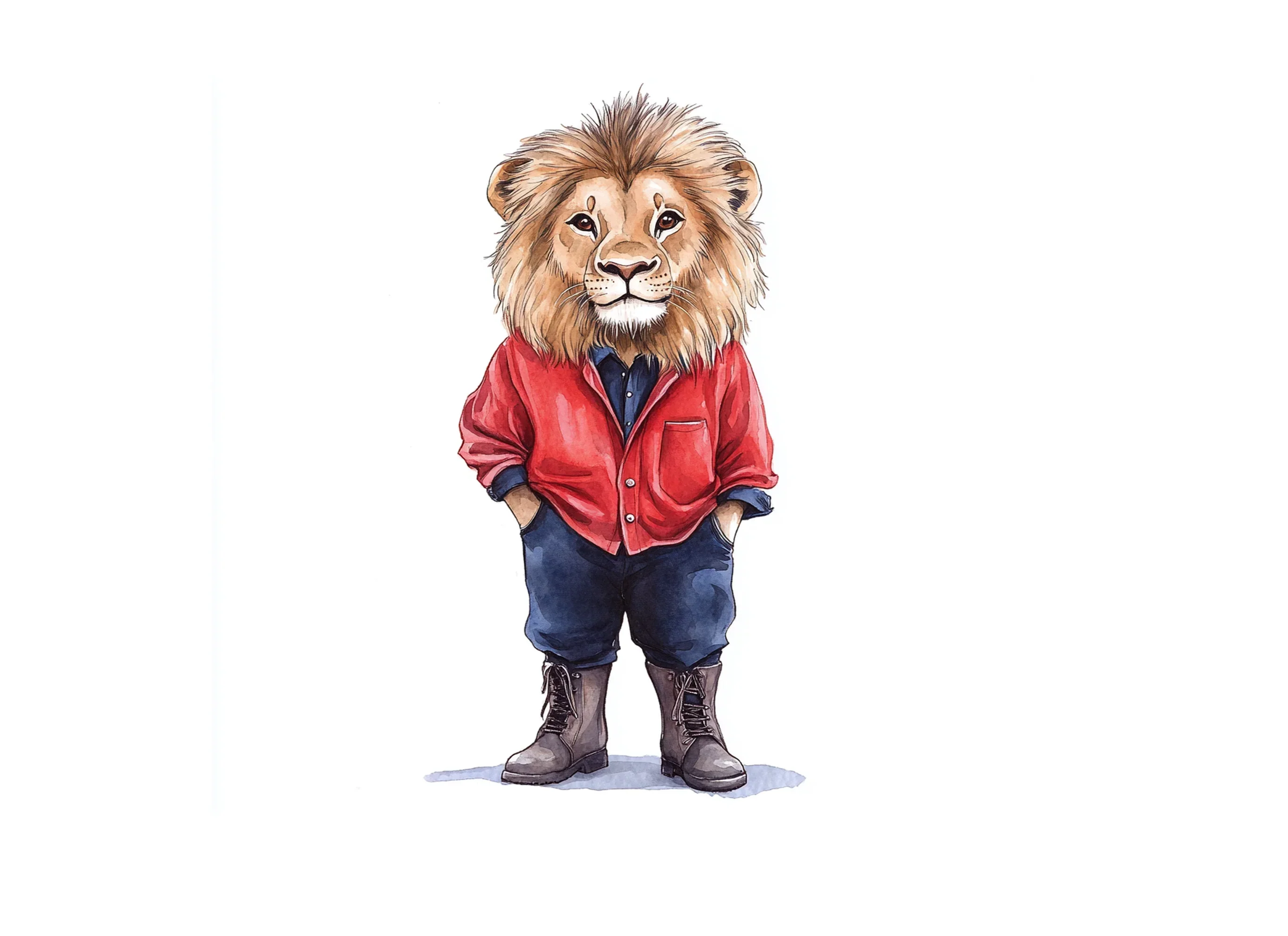 Stylish Lion Clipart Bundle - Image 3