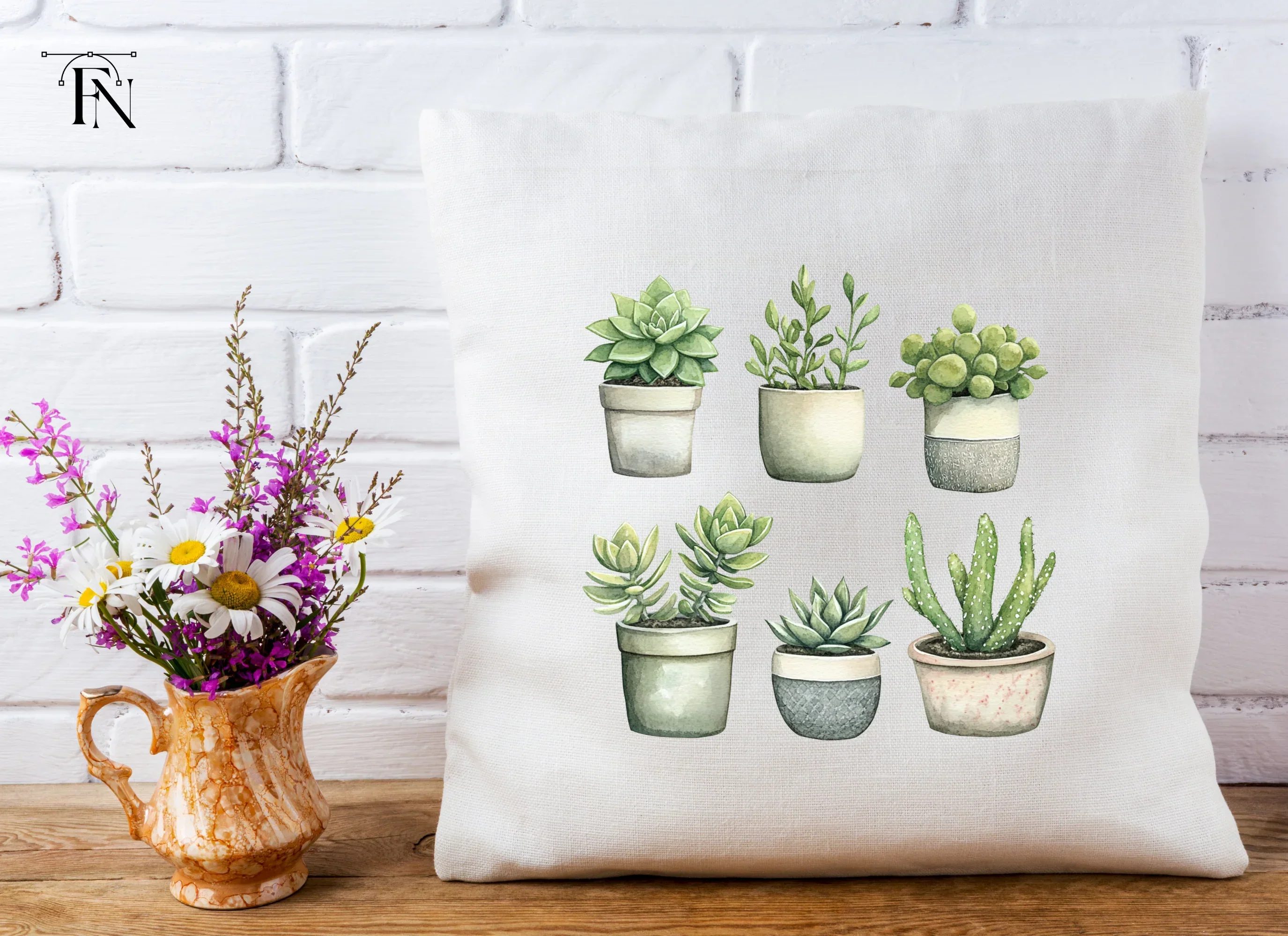 Succulent Clipart Bundle - Image 5