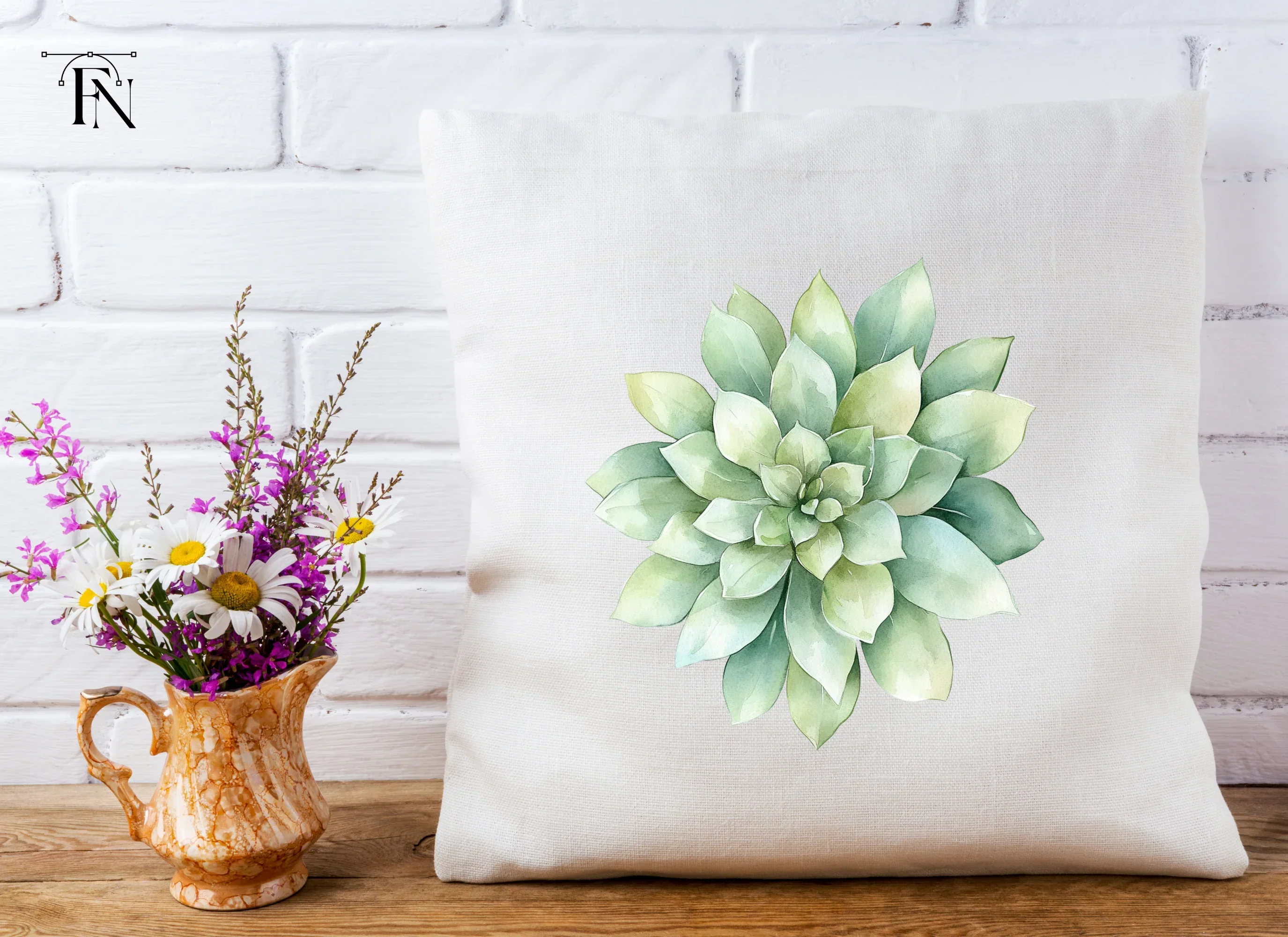 Succulent Clipart Bundle - Image 4