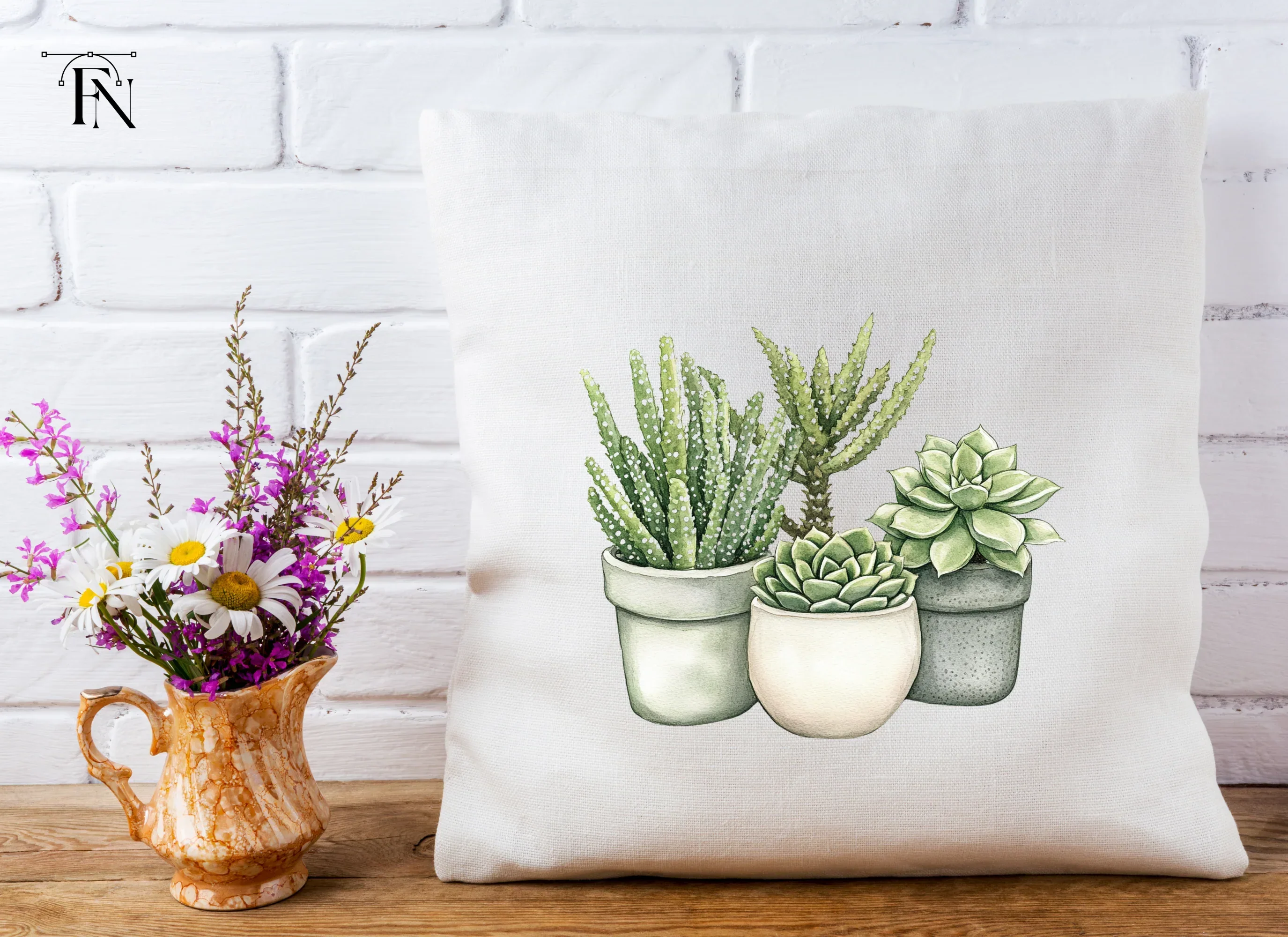 Succulent Clipart Bundle - Image 4