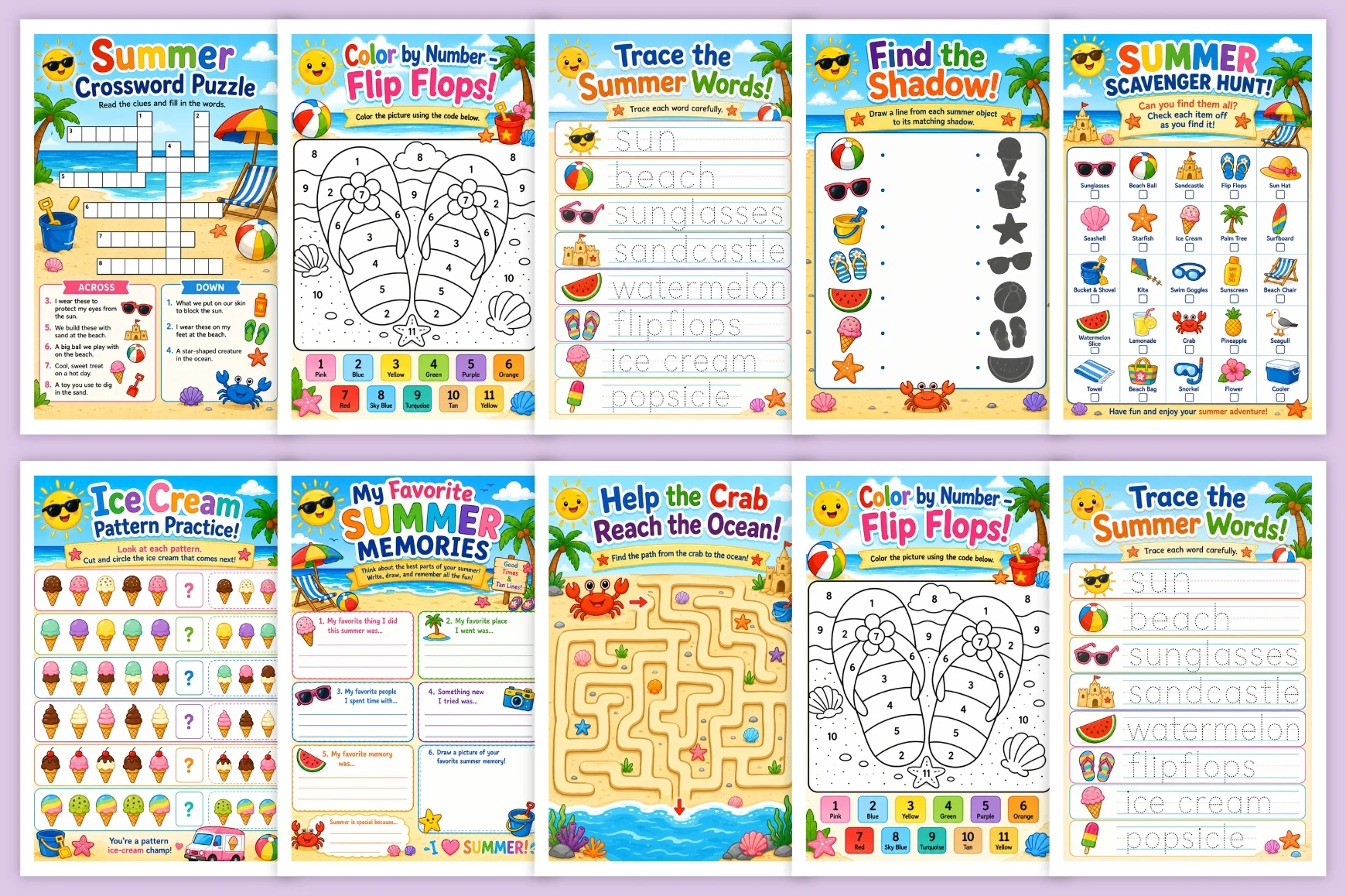 Summer Activity For Children Book - Image 3
