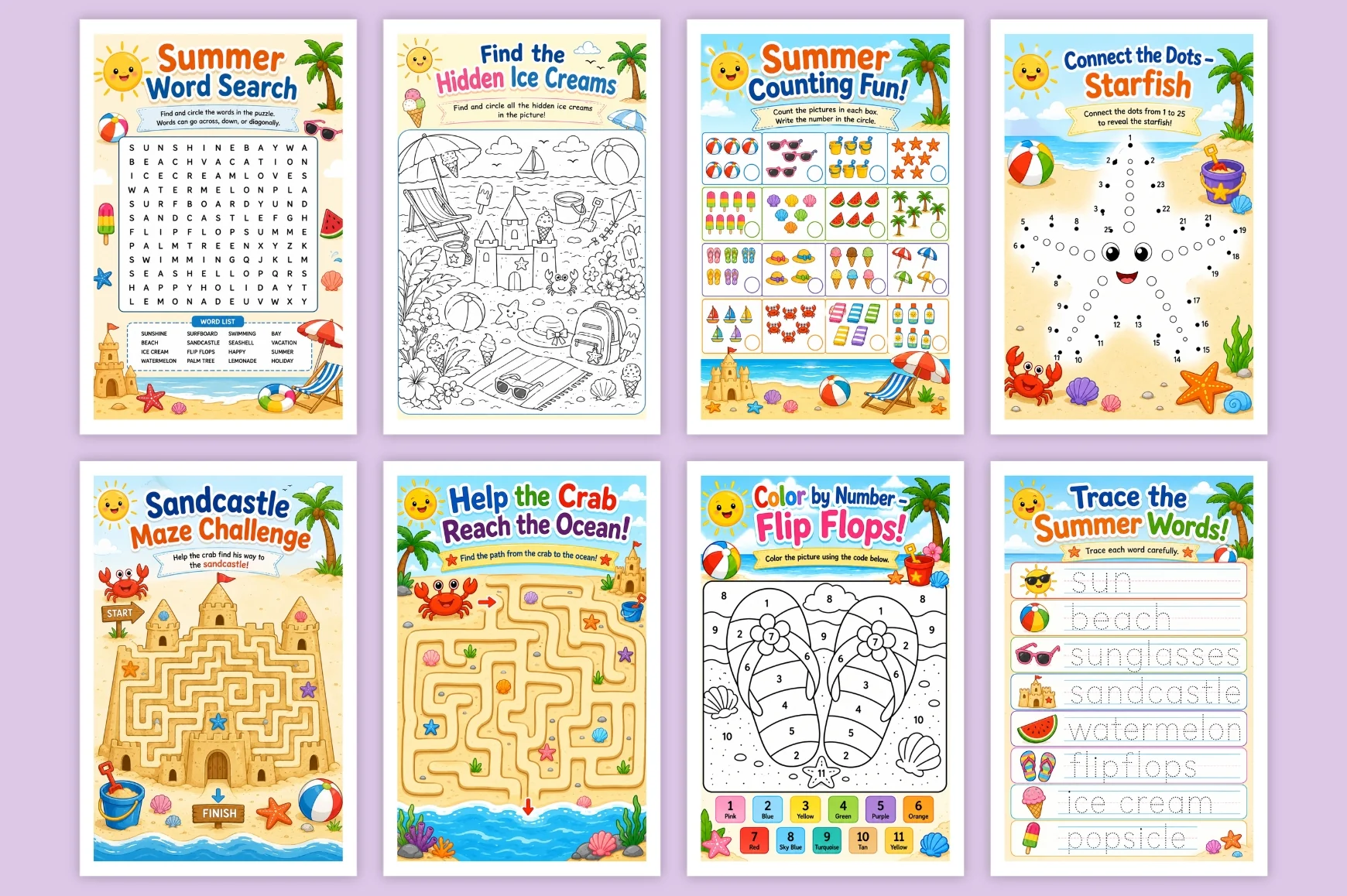 Summer Activity For Children Book - Image 4