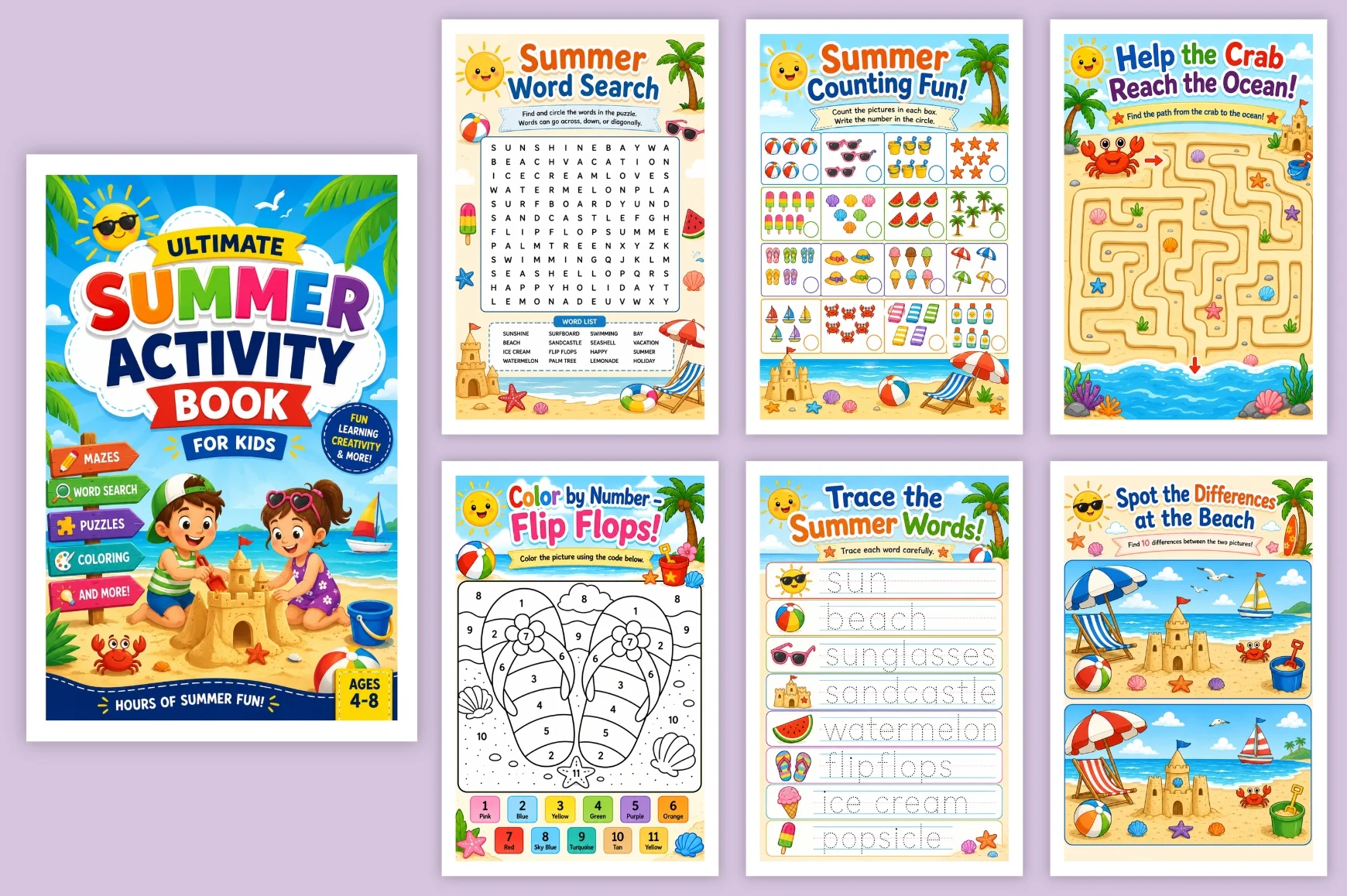 Summer Activity For Children Book - Image 5