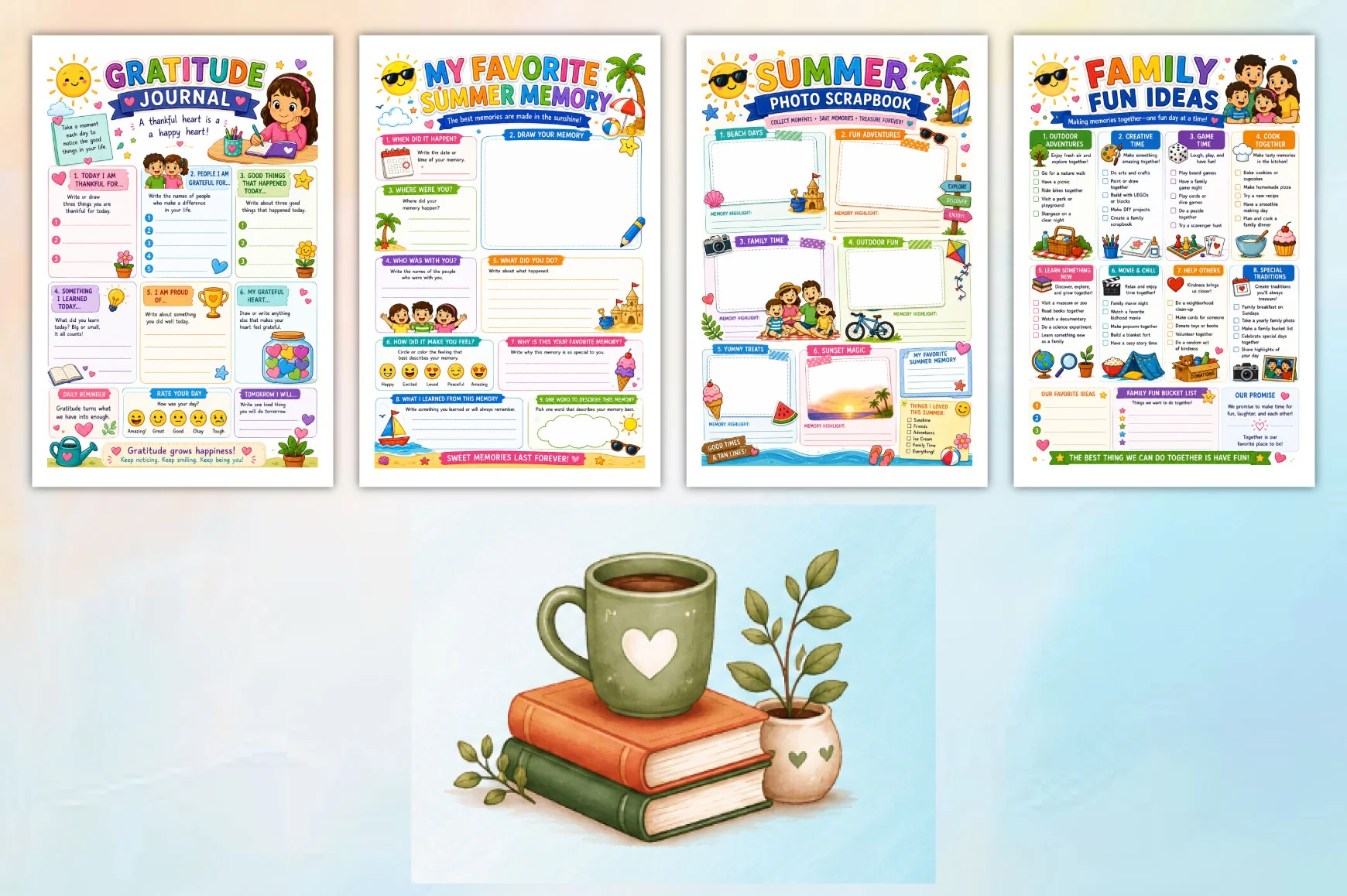 Summer Activity For Kids Planner - Image 4