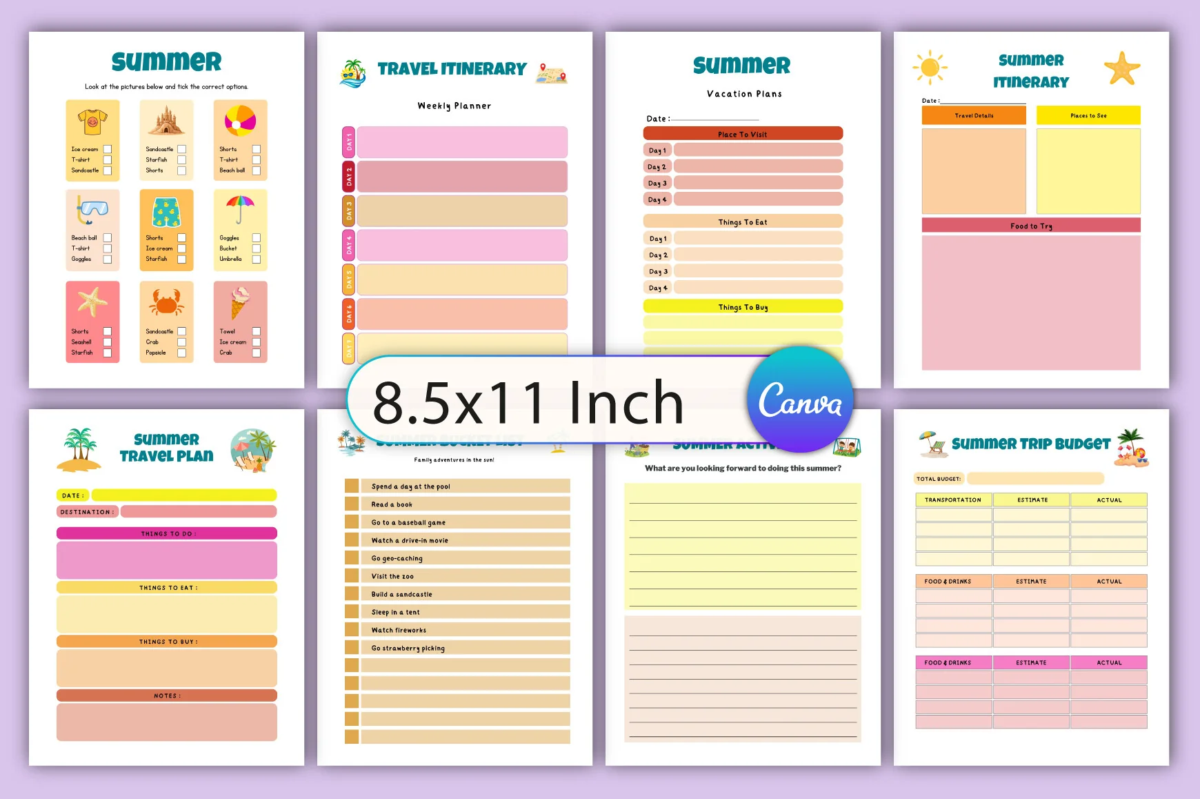 Summer Activity Planner for Kids - Image 3