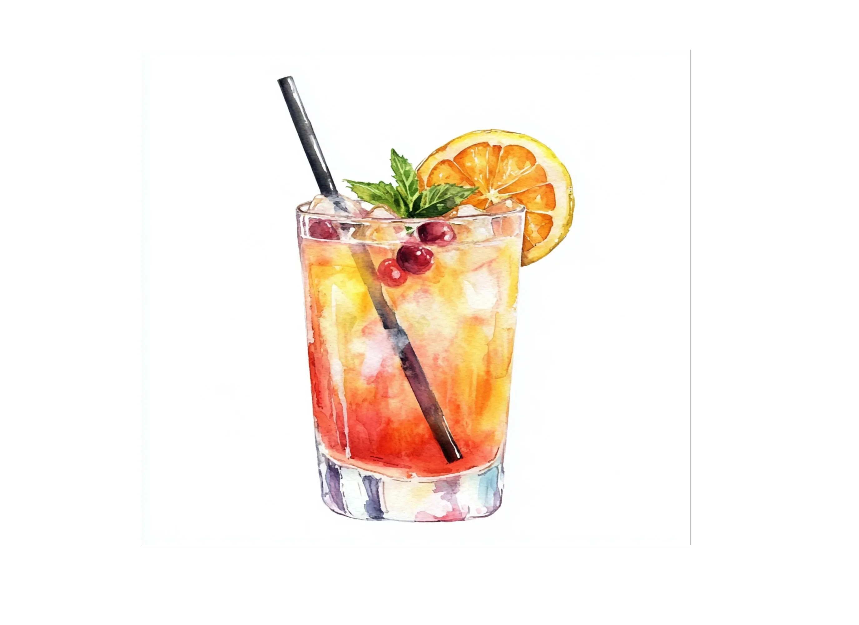 Summer Cocktails Clipart Bundle - Image 2