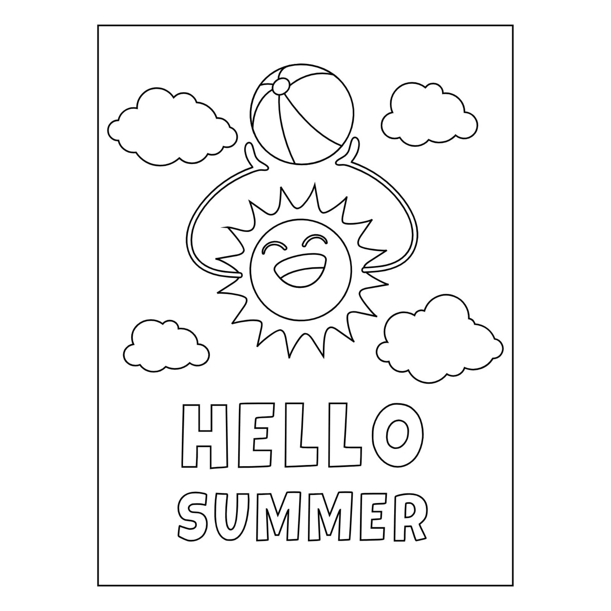 Summer Kids Activities and Coloring Book - Image 2