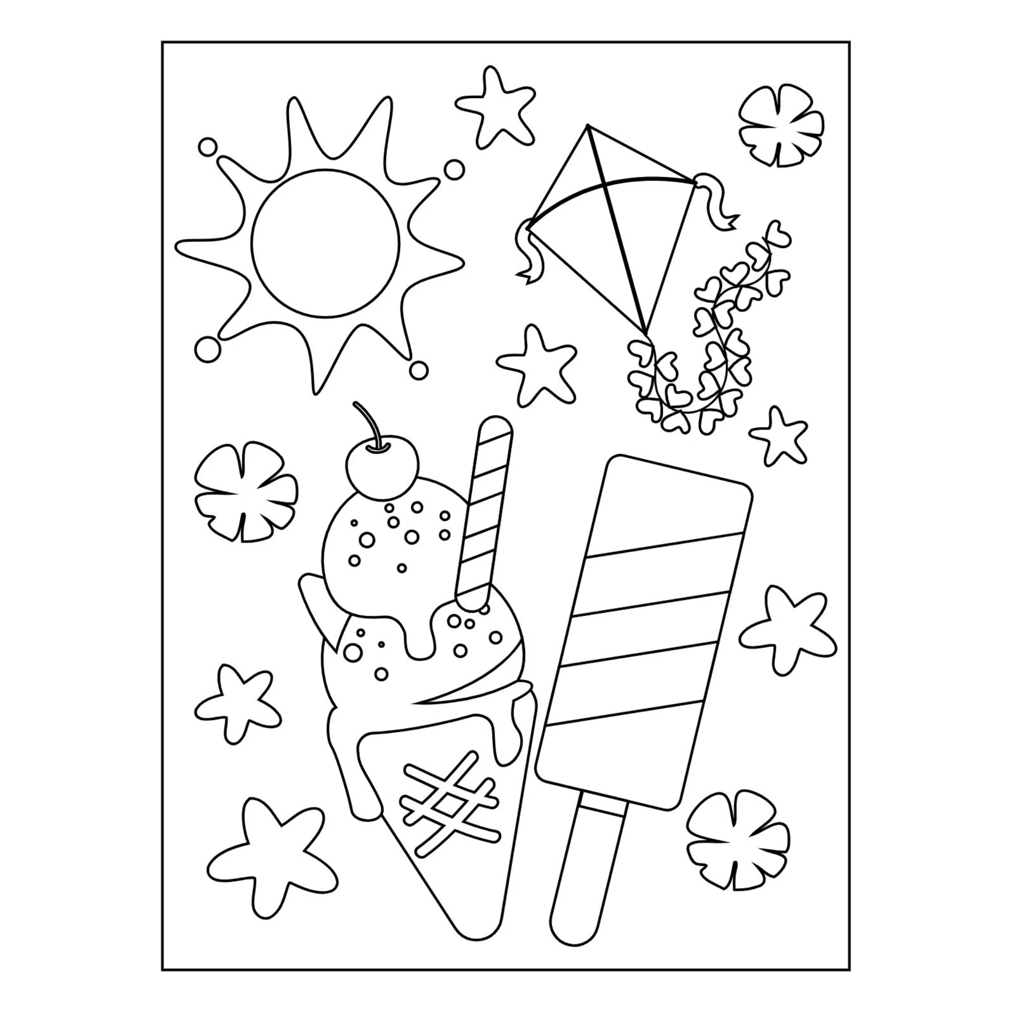 Summer Kids Activities and Coloring Book - Image 4
