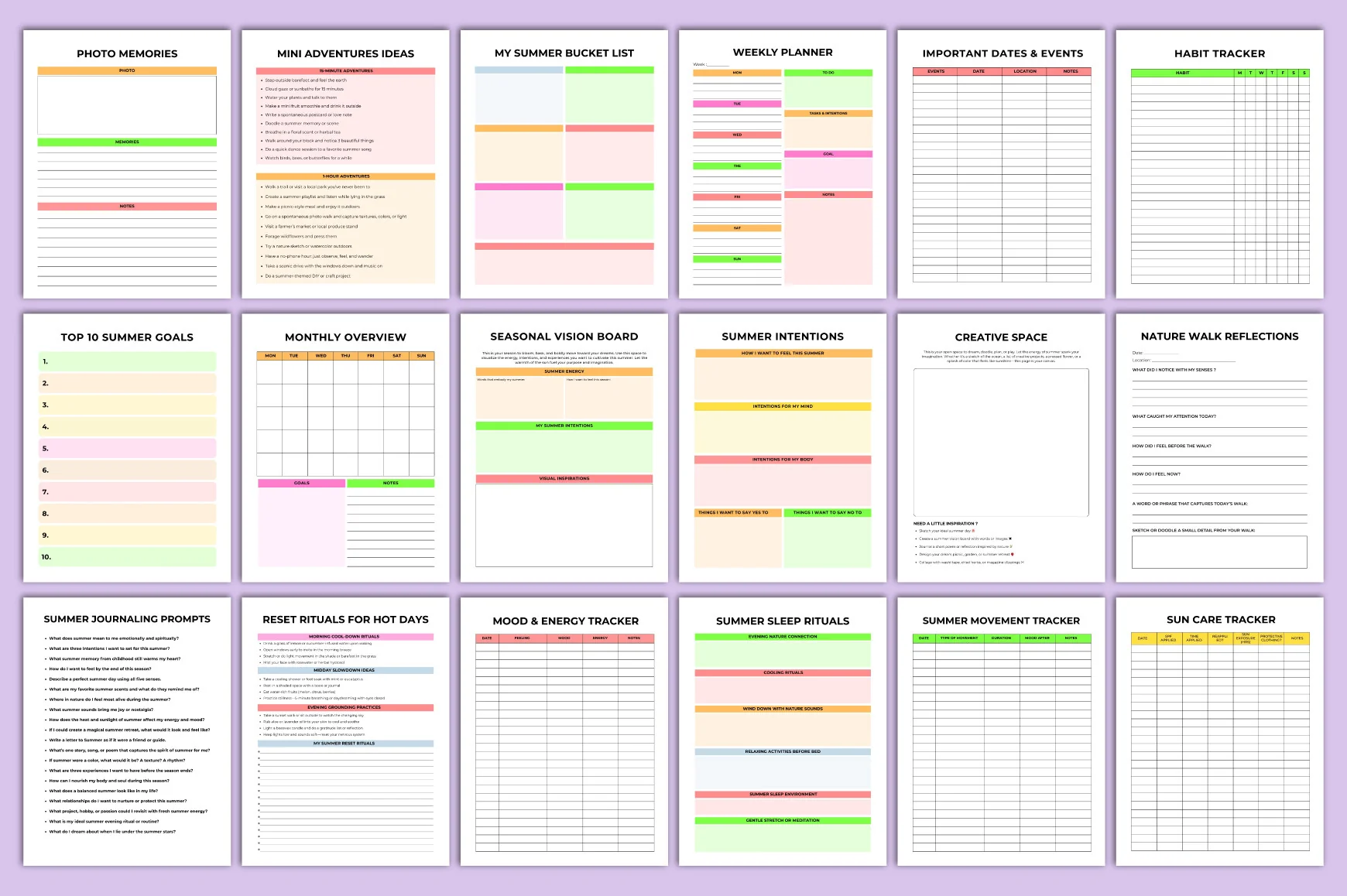 Summer Planner - Image 3