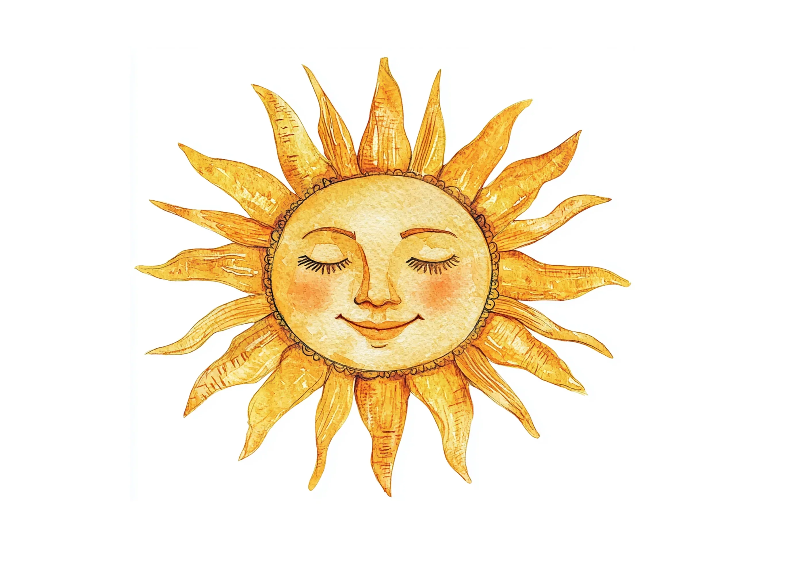 Sun Faces Clipart Bundle - Image 2