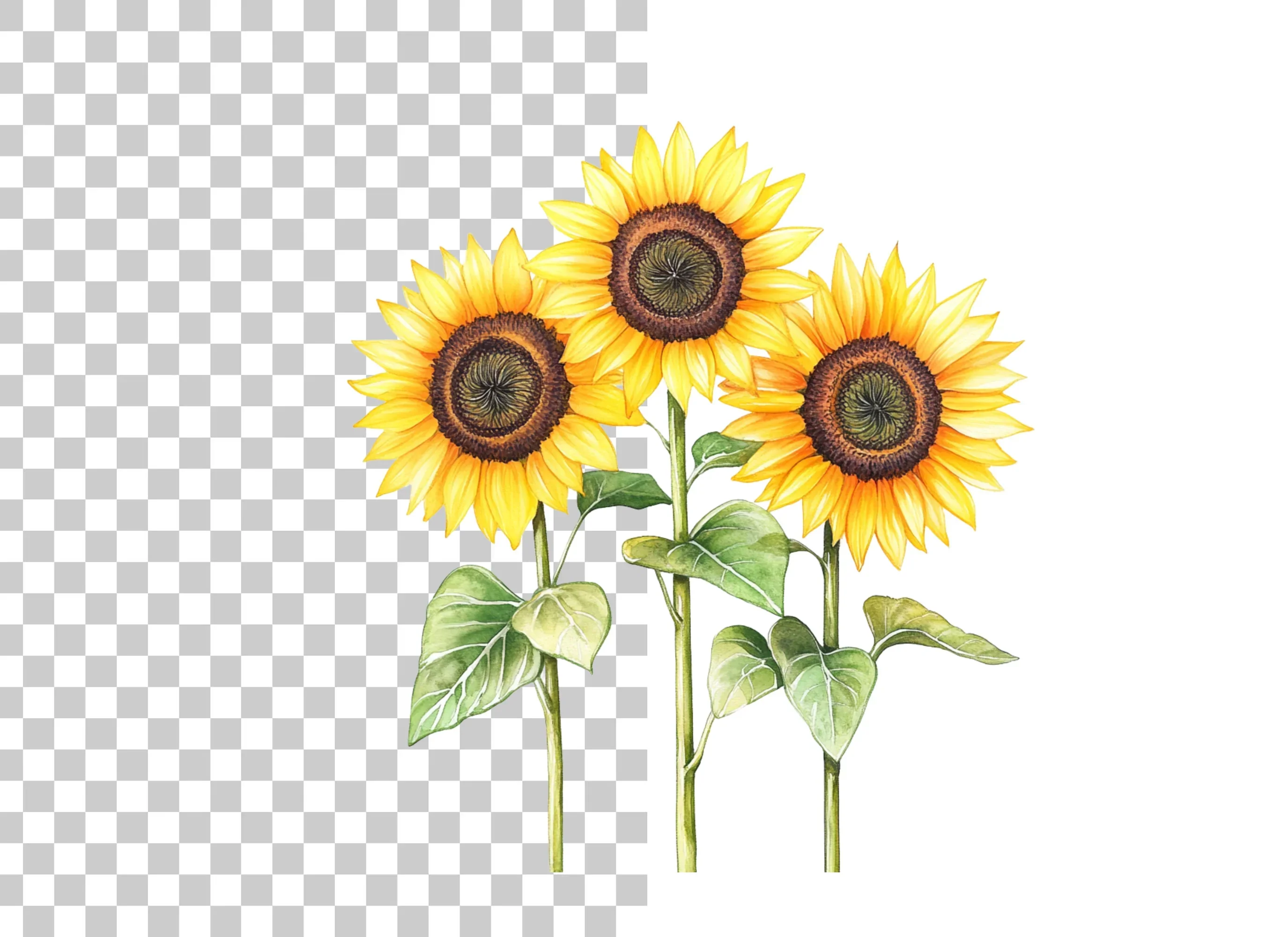 Sunflower Clipart Bundle - Image 2