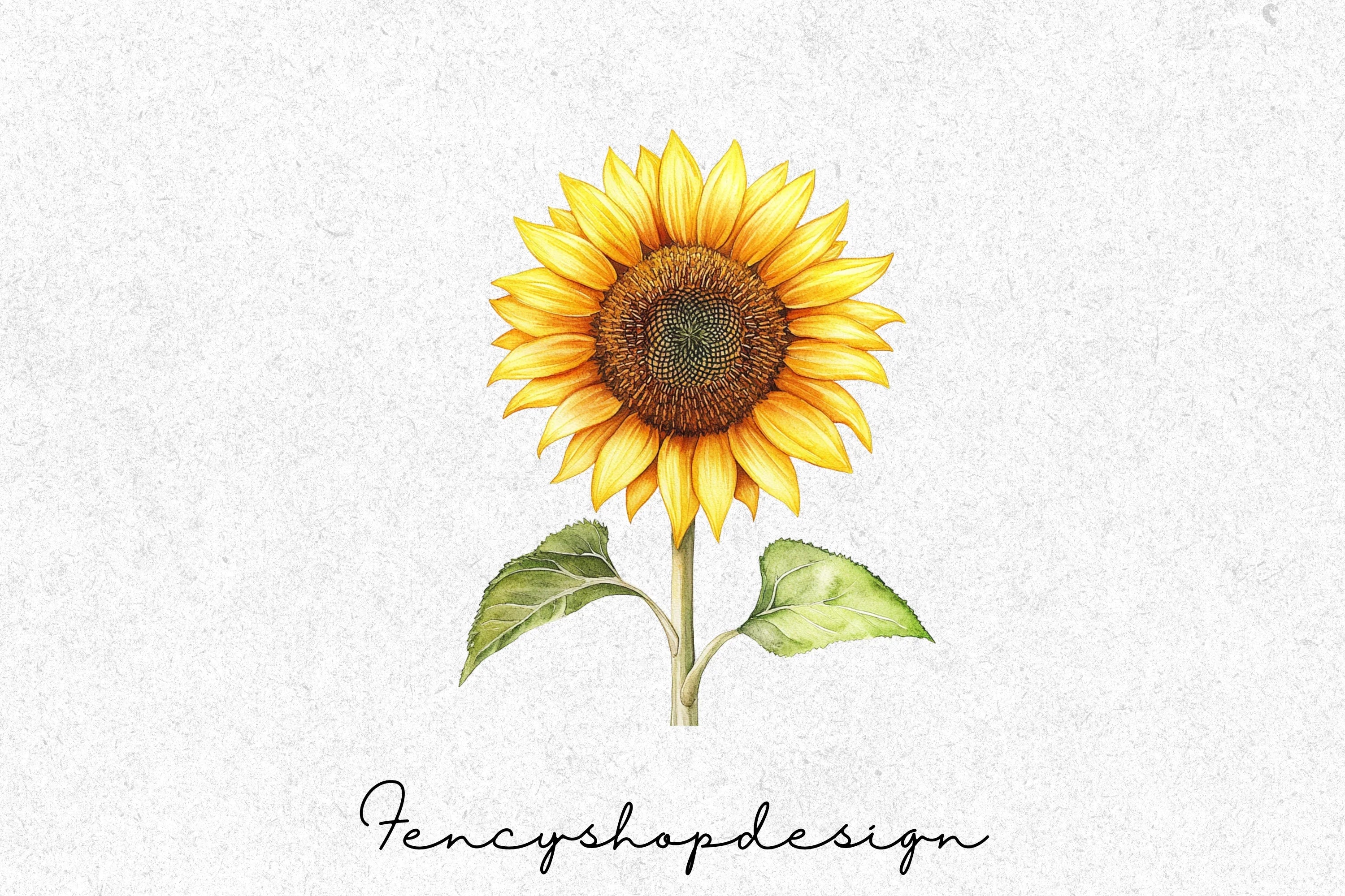 Sunflower Clipart Bundle - Image 3