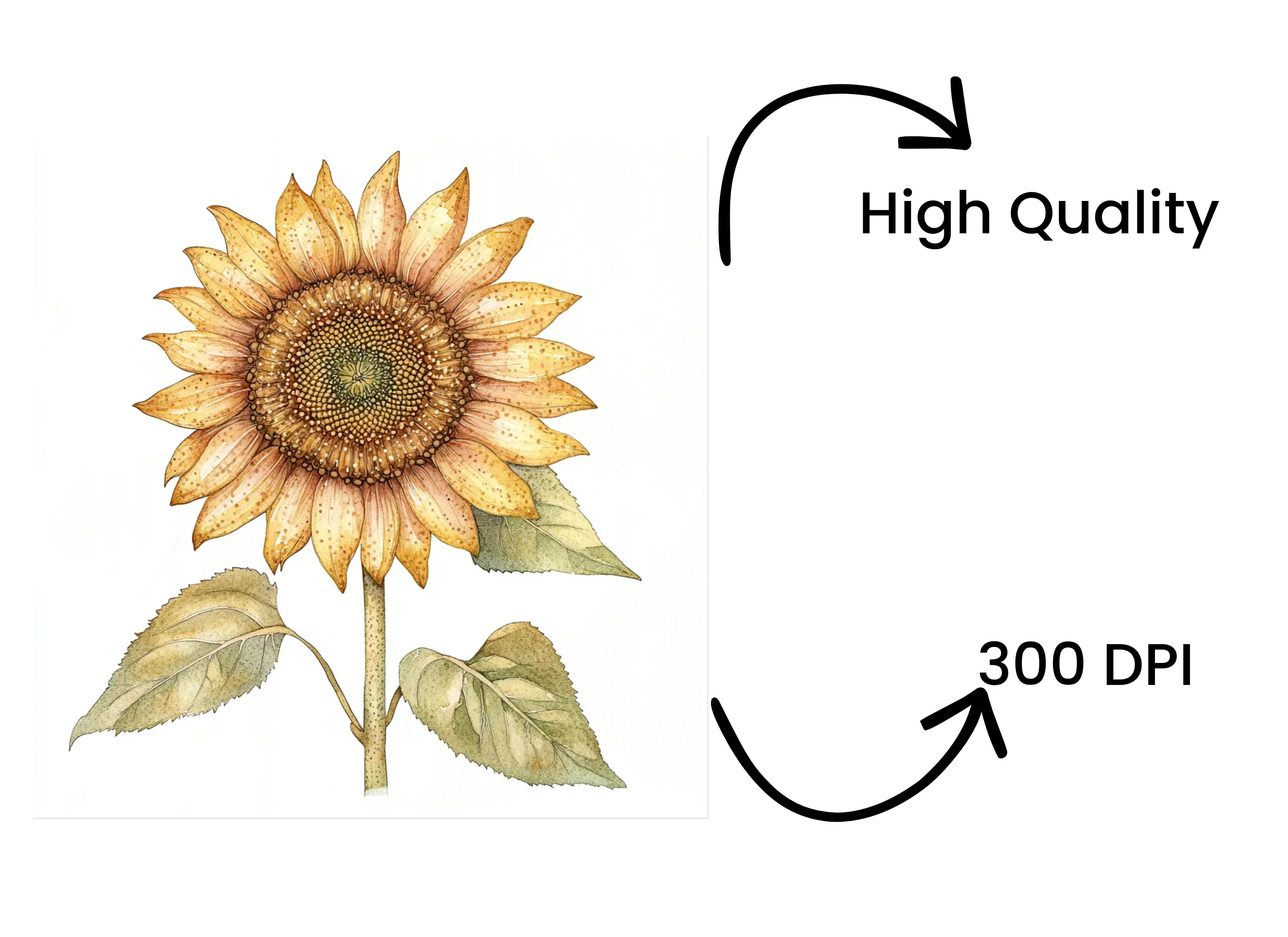 Sunflower Clipart Bundle - Image 4