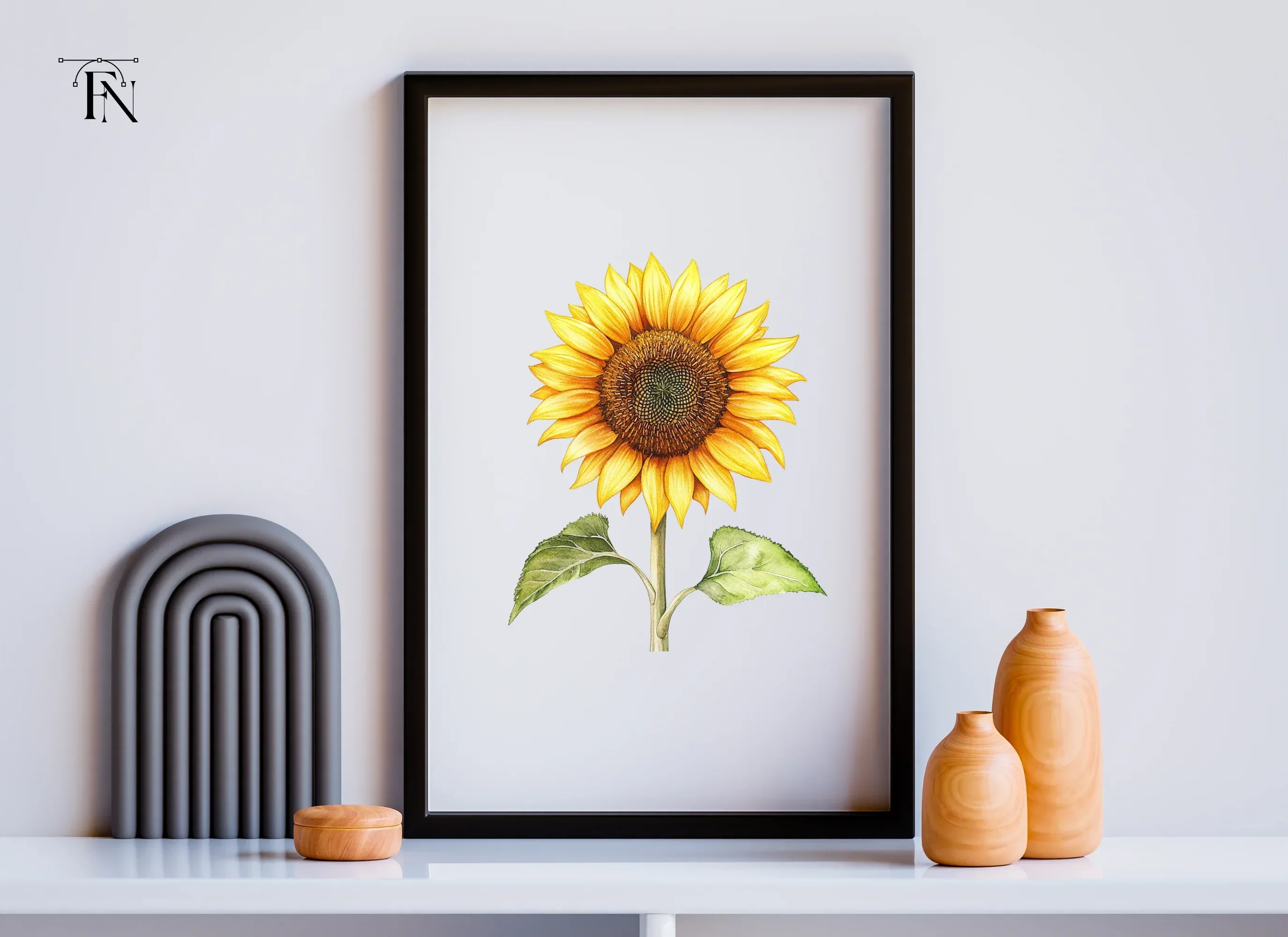 Sunflower Clipart Bundle - Image 6