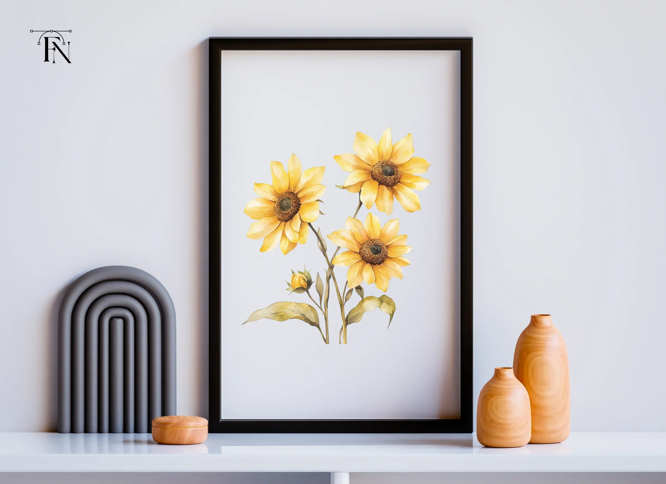 Sunflower Clipart Bundle - Image 6
