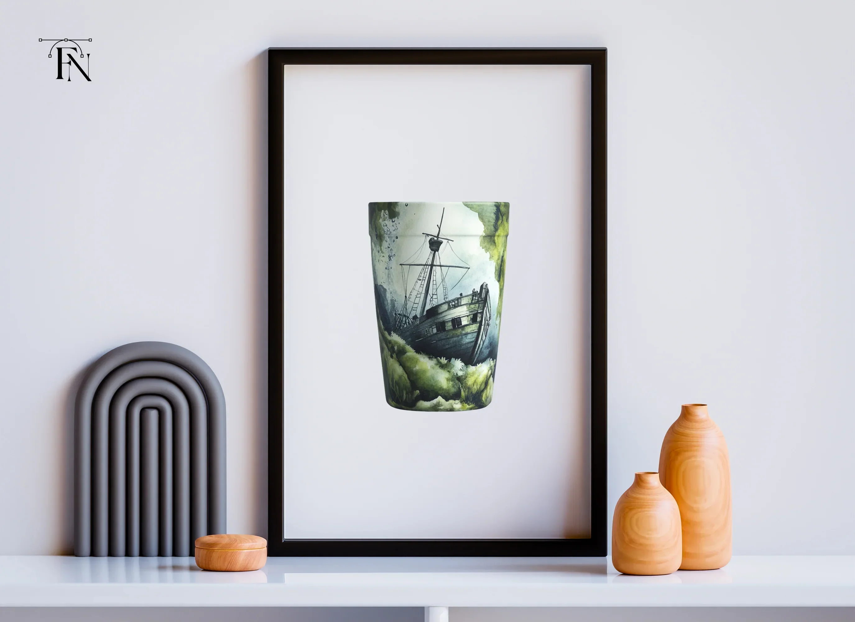 Sunken Shipwreck Clipart Bundle - Image 4