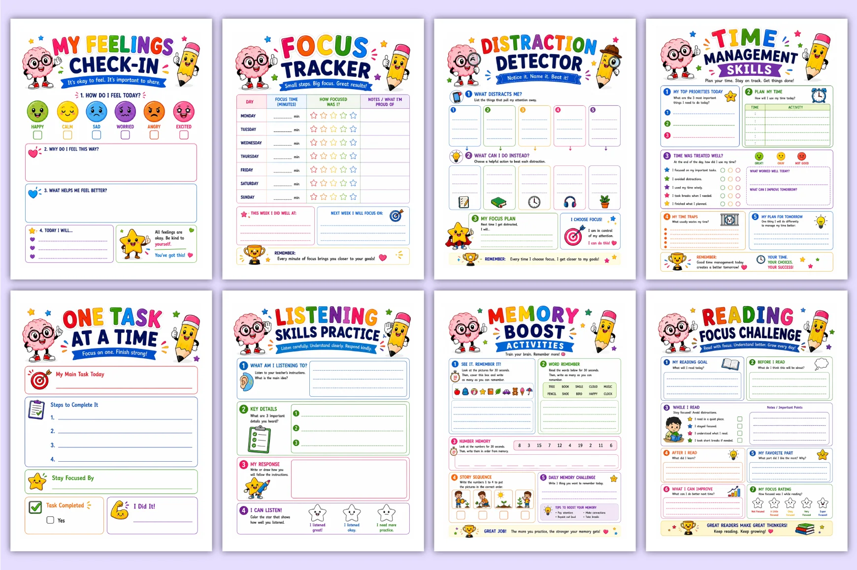 Super Focus For Kids Planner - Image 4