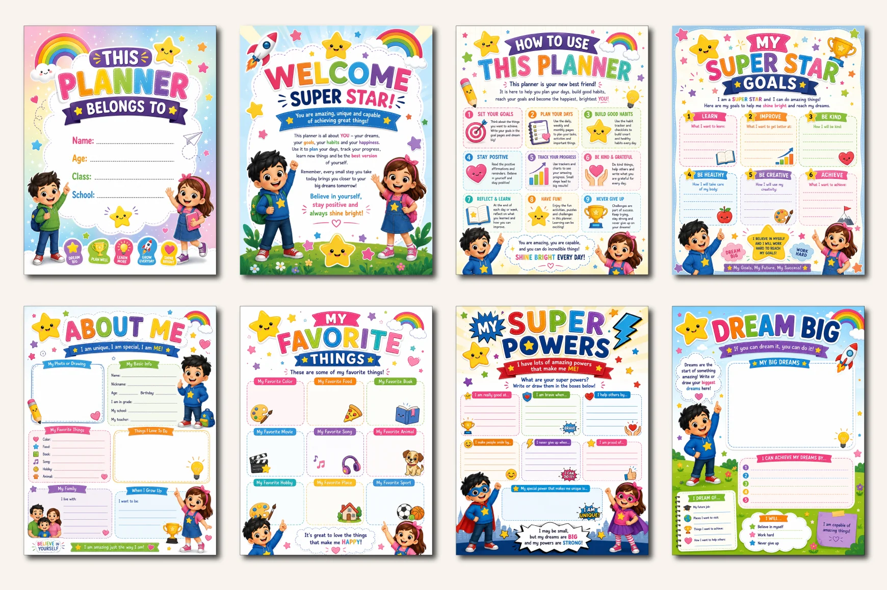 Super Star Kids Planner - Image 2