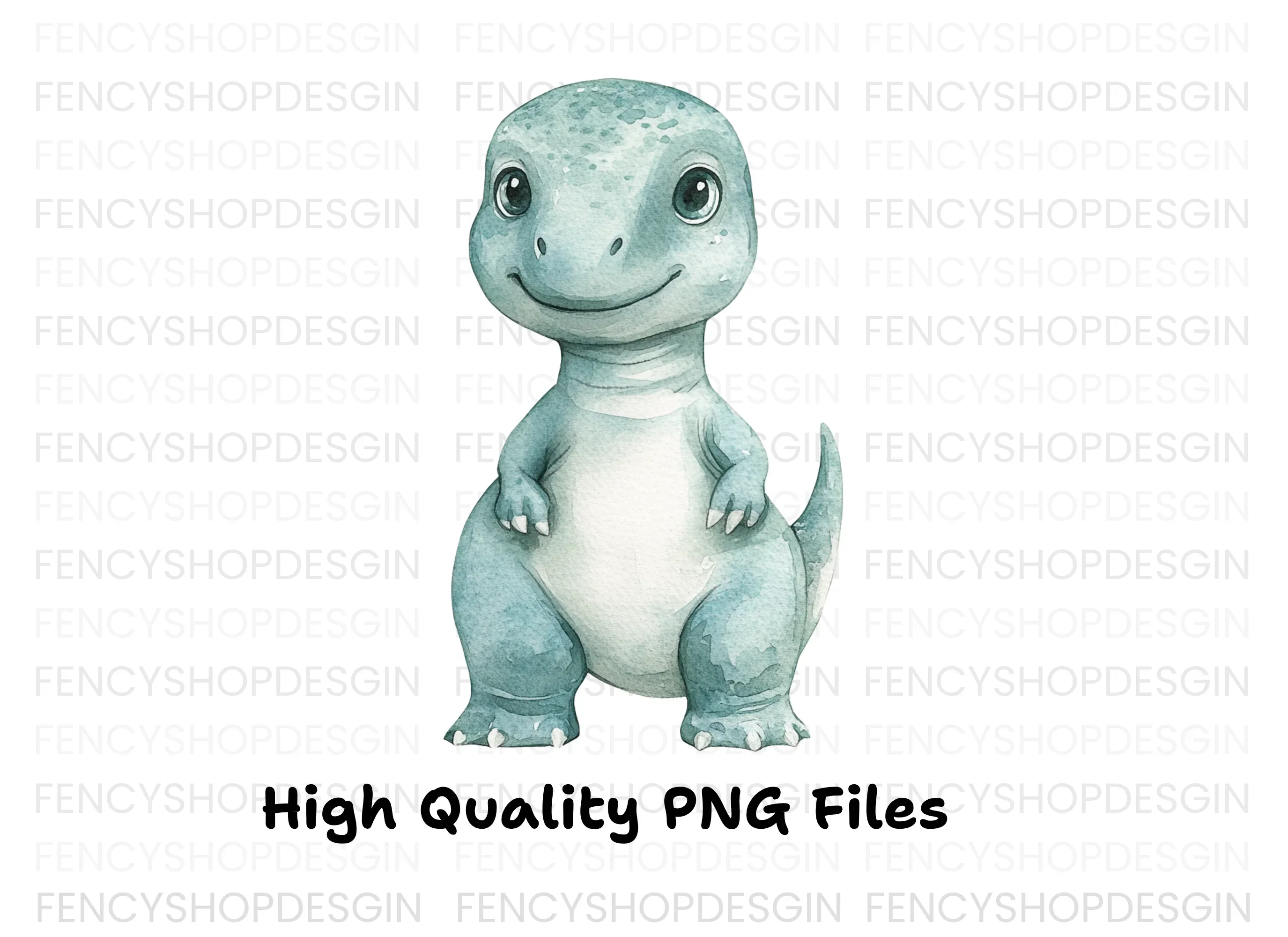 Sweet Baby Dinosaur Duo Clipart Bundle - Image 2