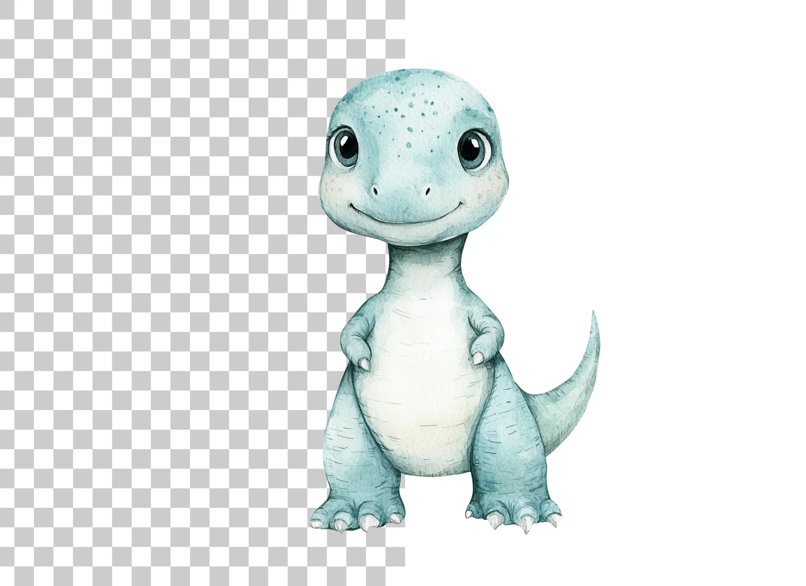 Sweet Baby Dinosaur Duo Clipart Bundle - Image 6