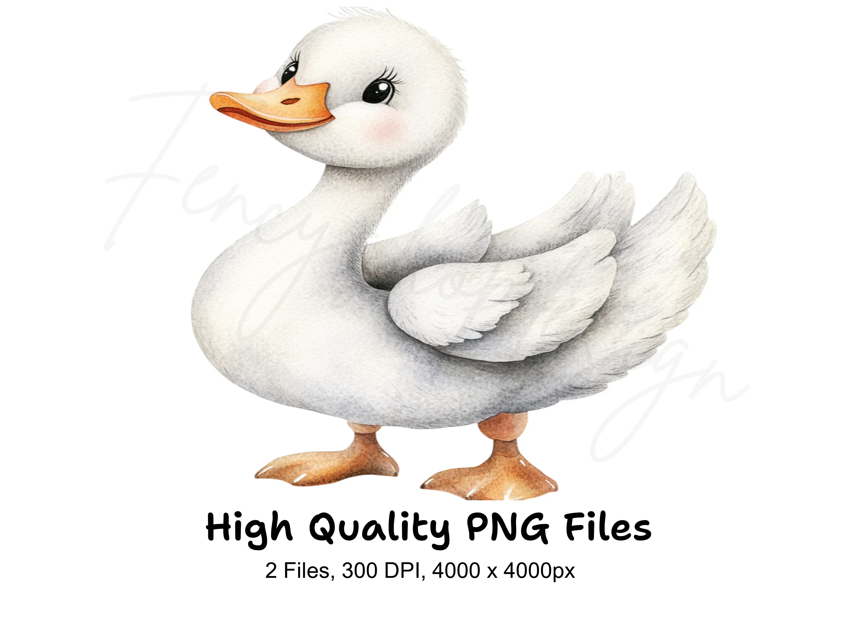 Sweet Baby Duckling Clipart Bundle