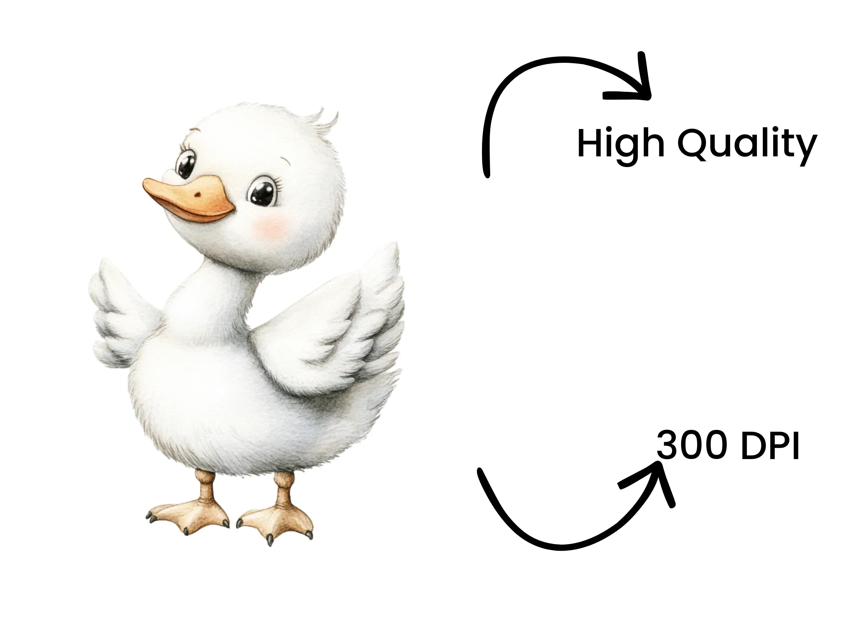 Sweet Baby Duckling Clipart Bundle - Image 4