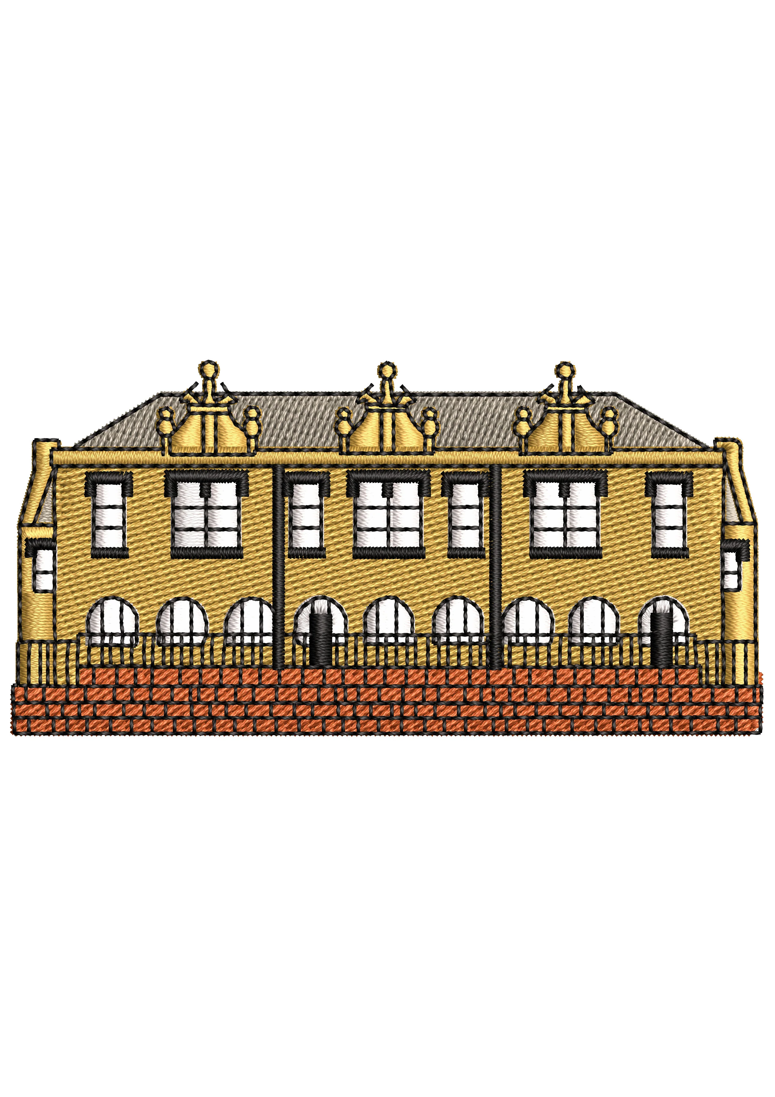 Sweet Home Embroidery Design