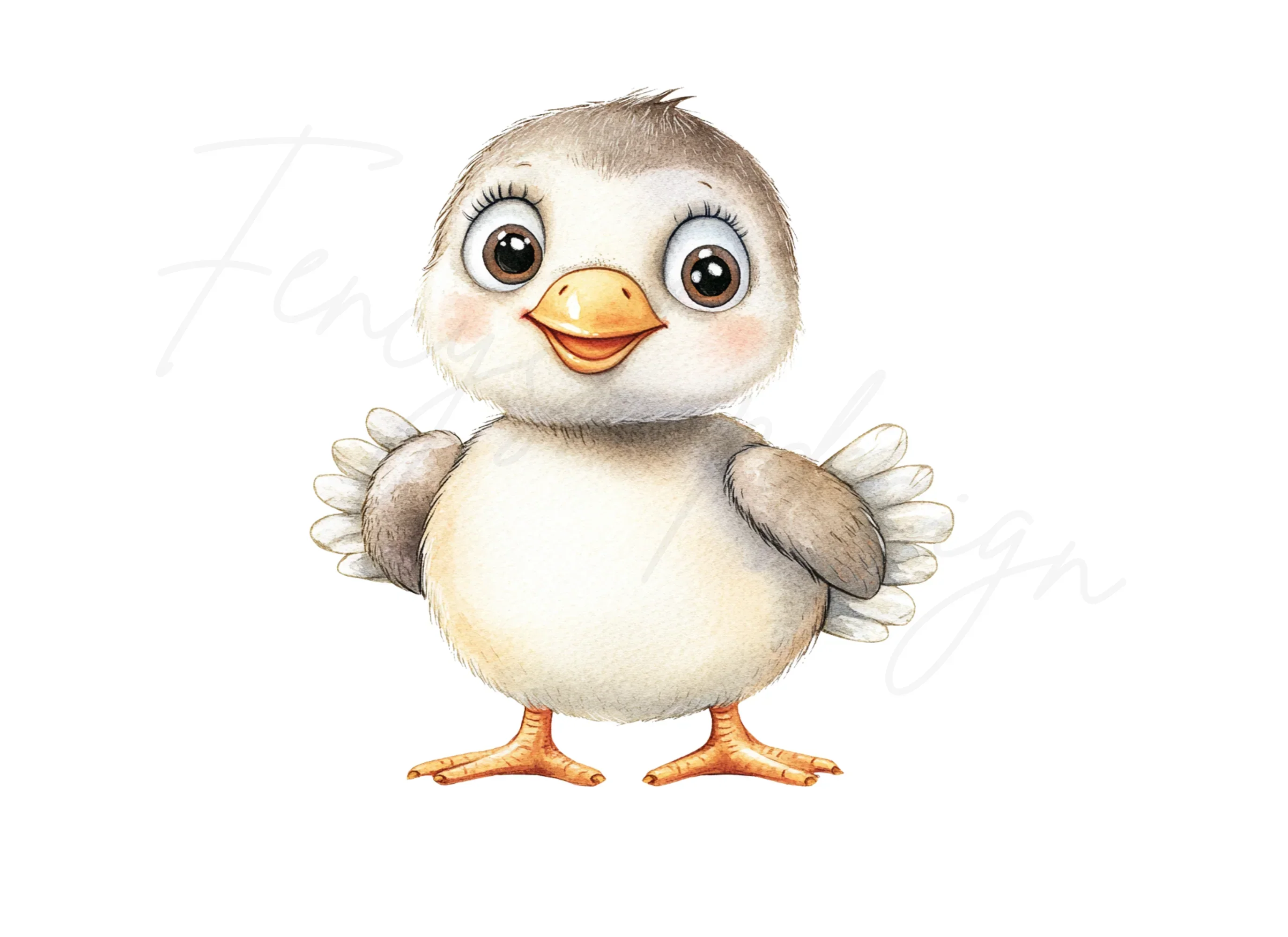 Sweet Sparrow Bird Clipart Bundle - Image 3