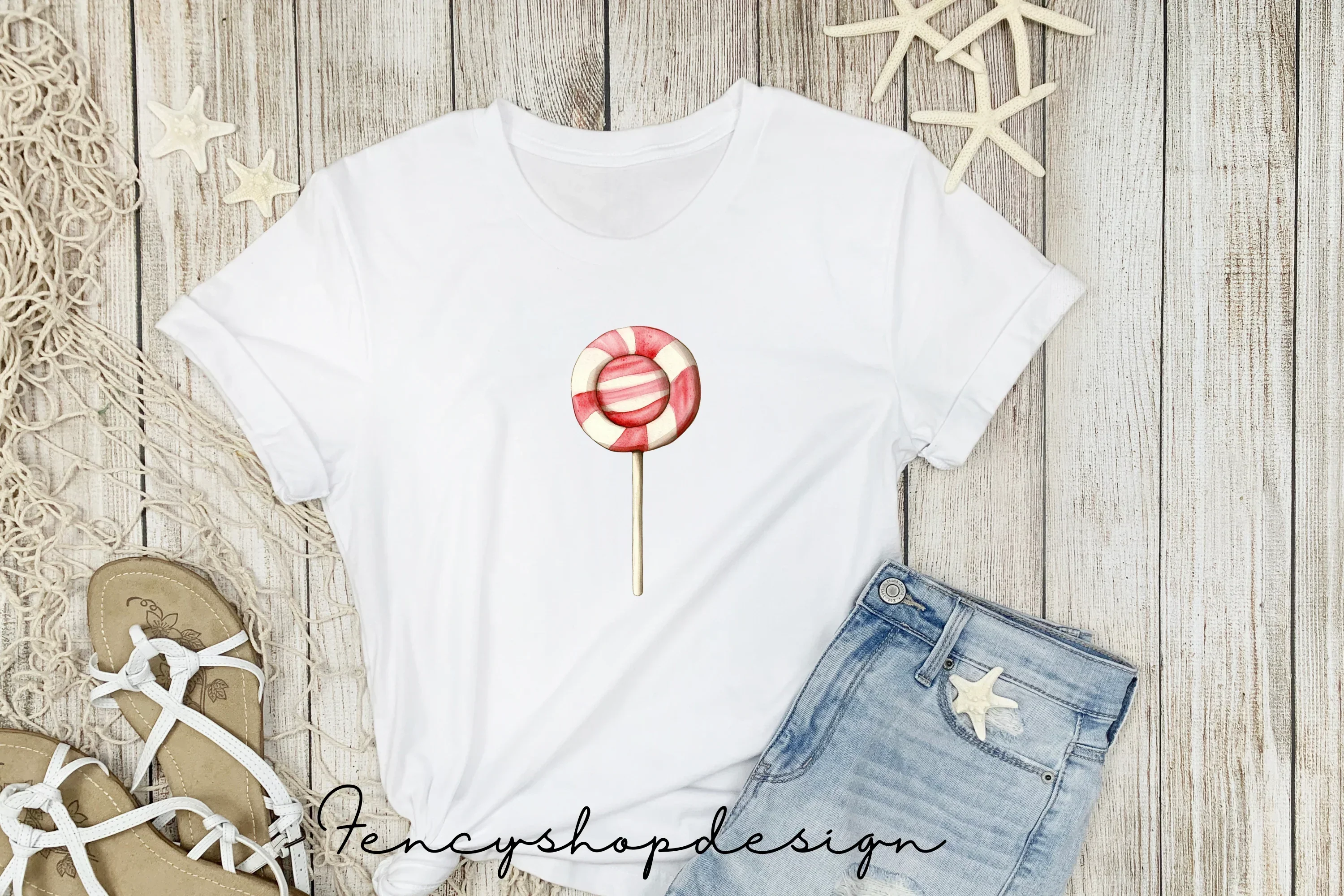 Sweet Swirl Lollipop Clipart Bundle - Image 5