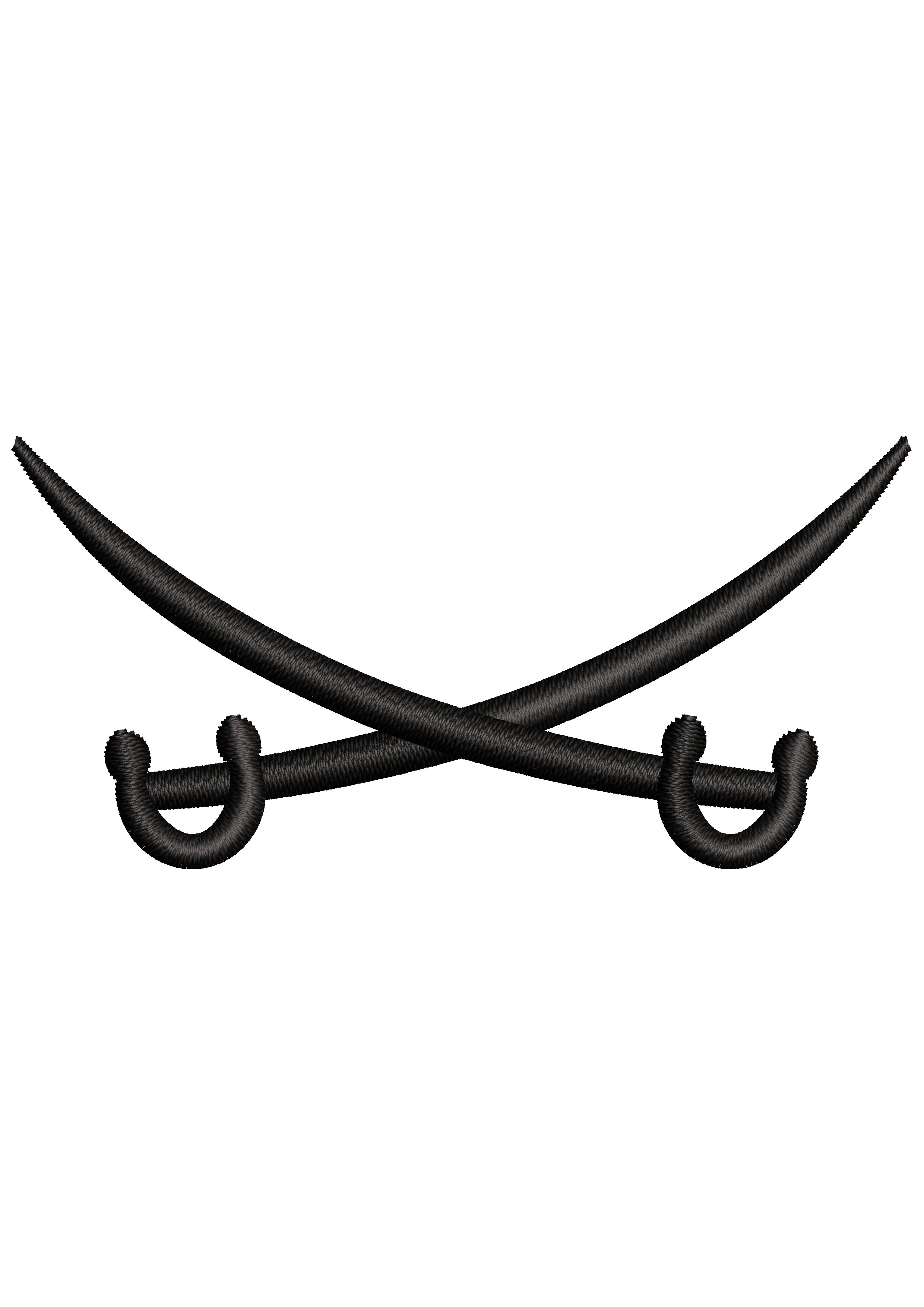 Swords Embroidery Design