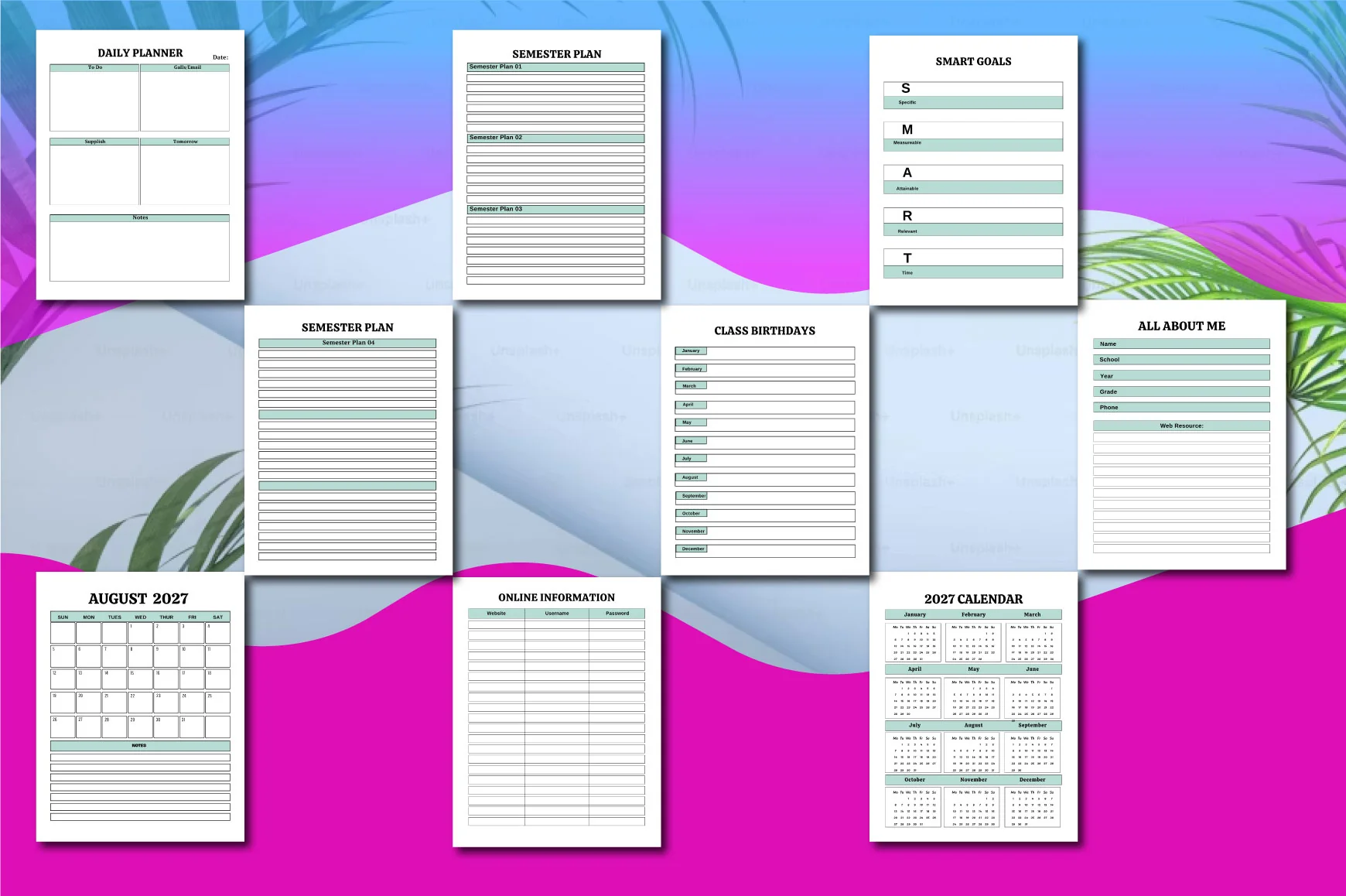 Teacher Planner 00921 - Image 3