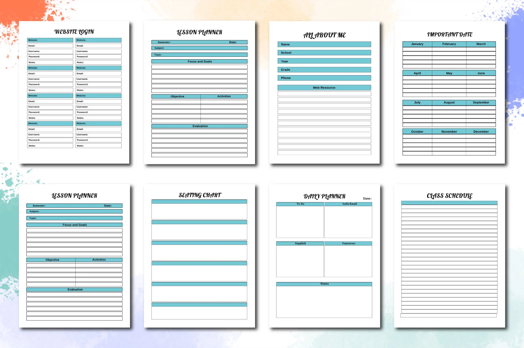 Teacher Planner - Image 2