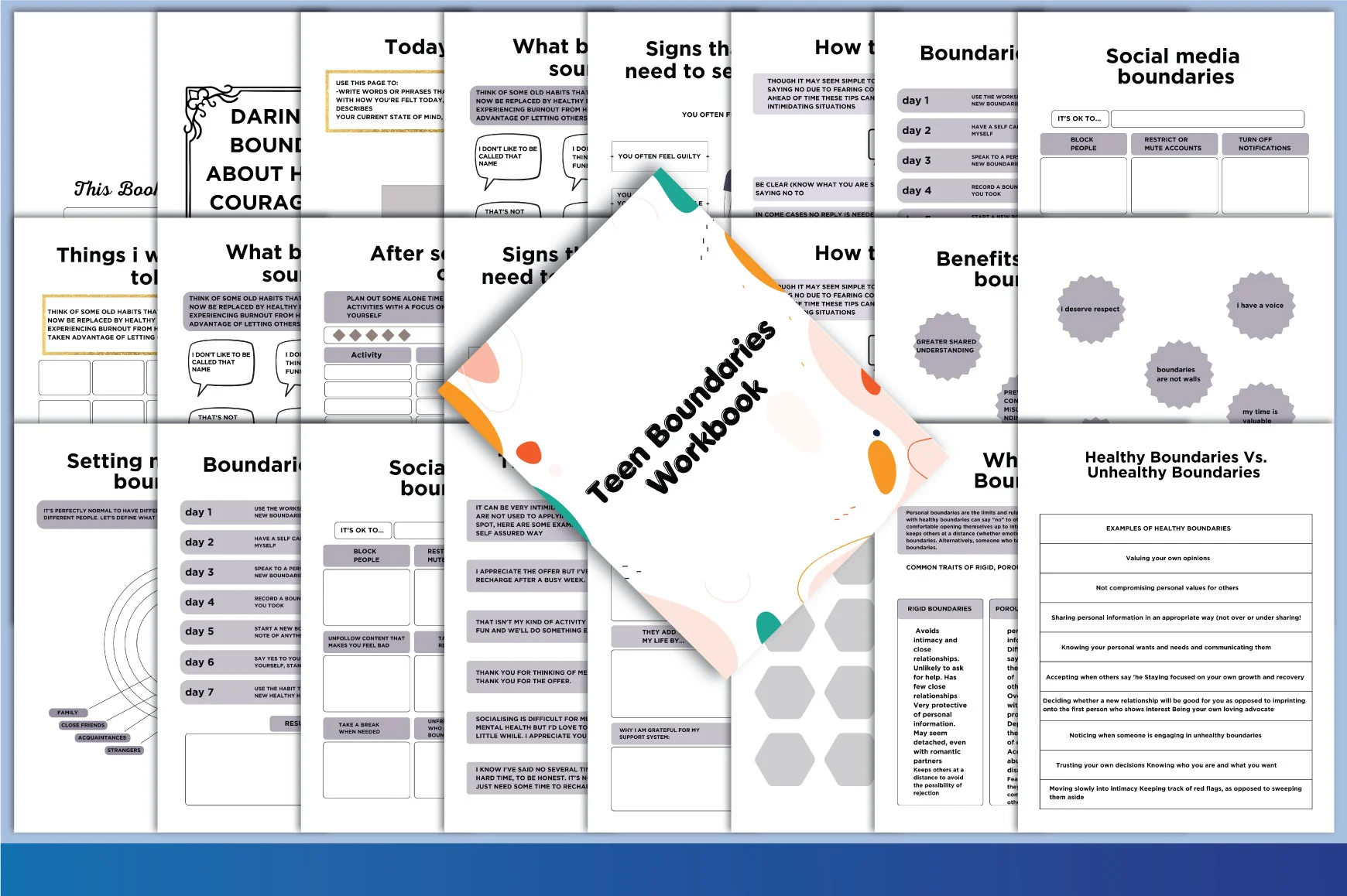 Teen Boundaries Workbook for Personal Growth - Image 2
