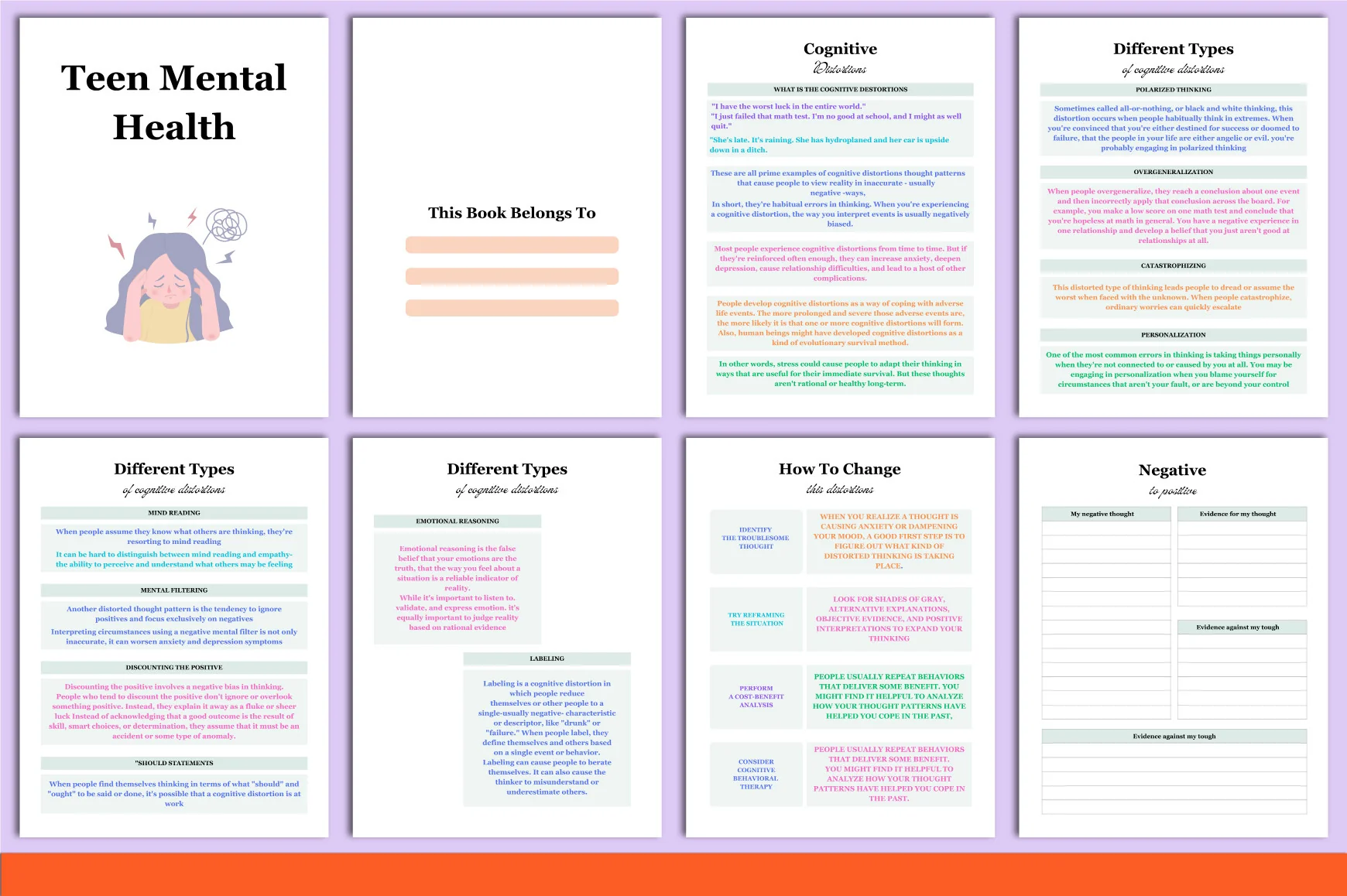 Teen Mental Health Planner - Image 2