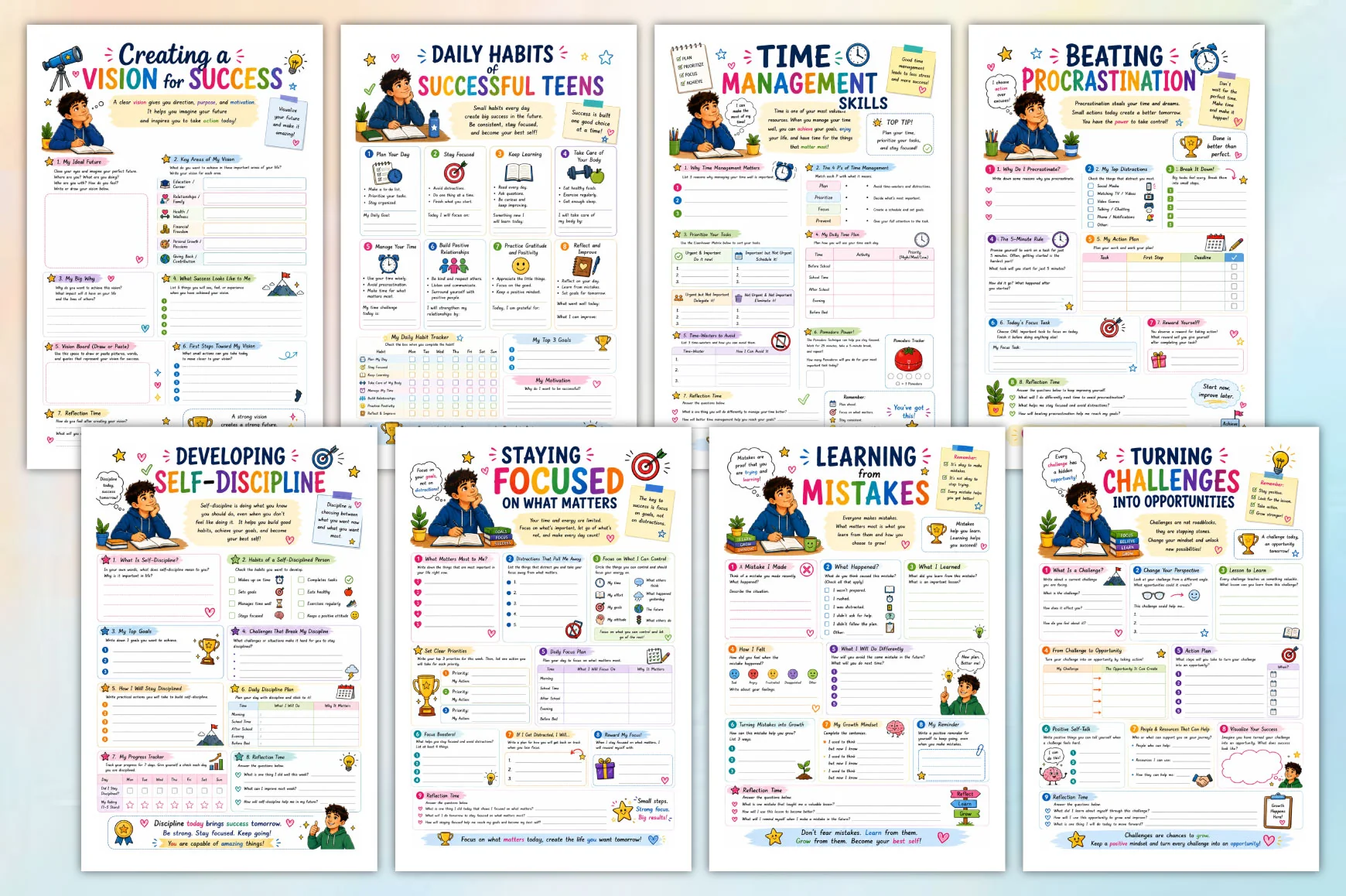 Teen Success Mindset Workbook - Image 2