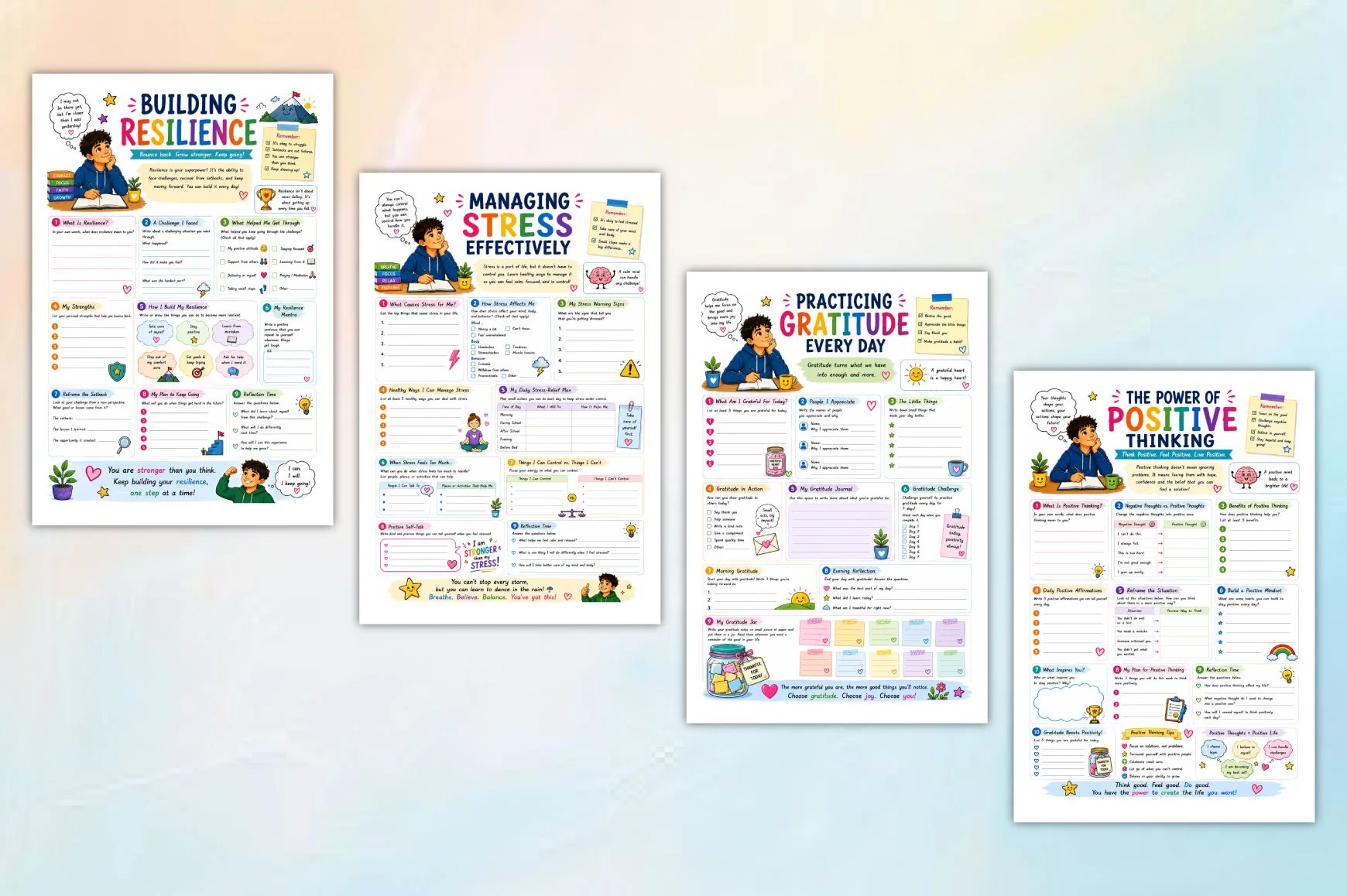 Teen Success Mindset Workbook - Image 3