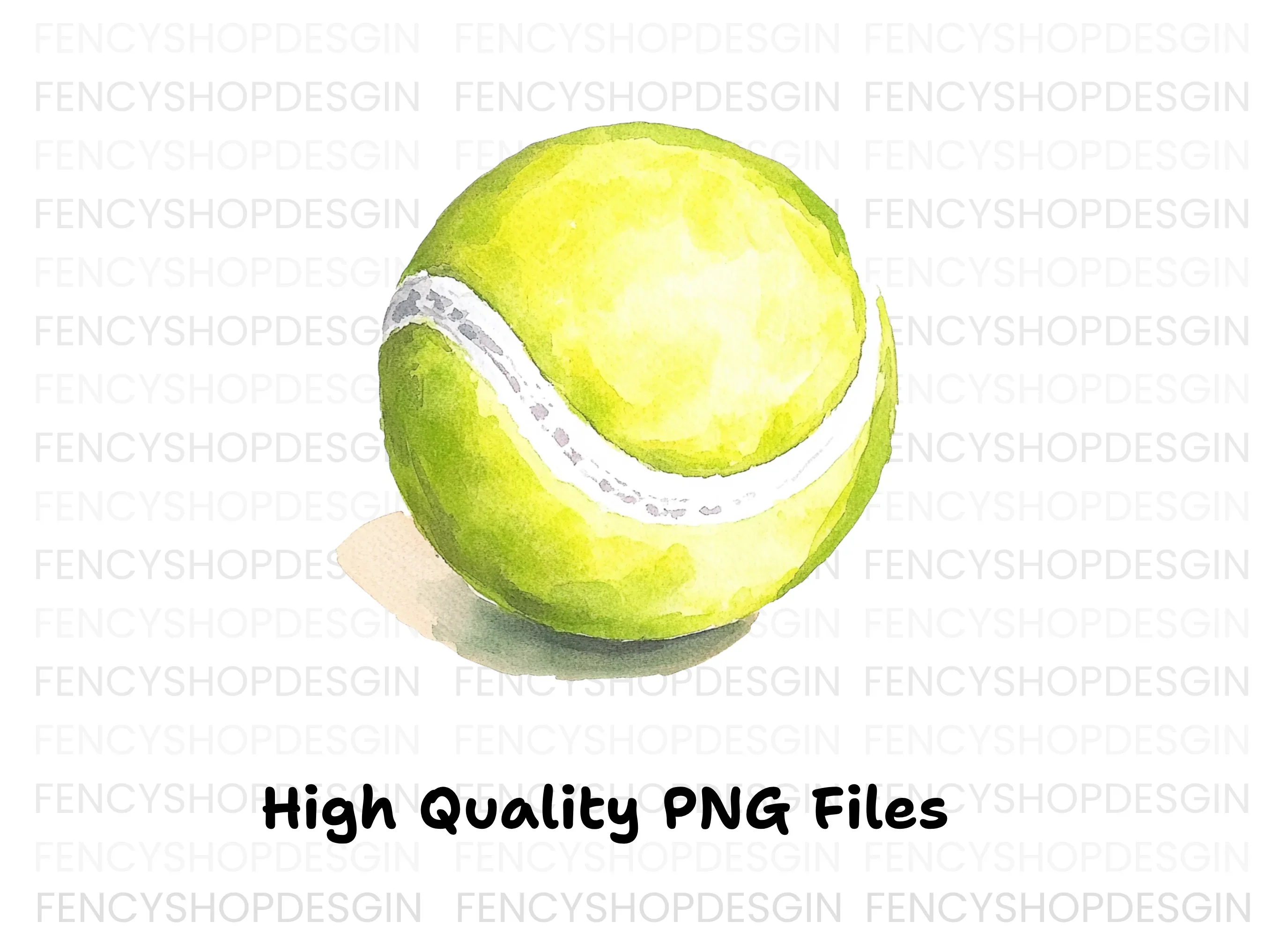 Tennis Ball Clipart Bundle - Image 3